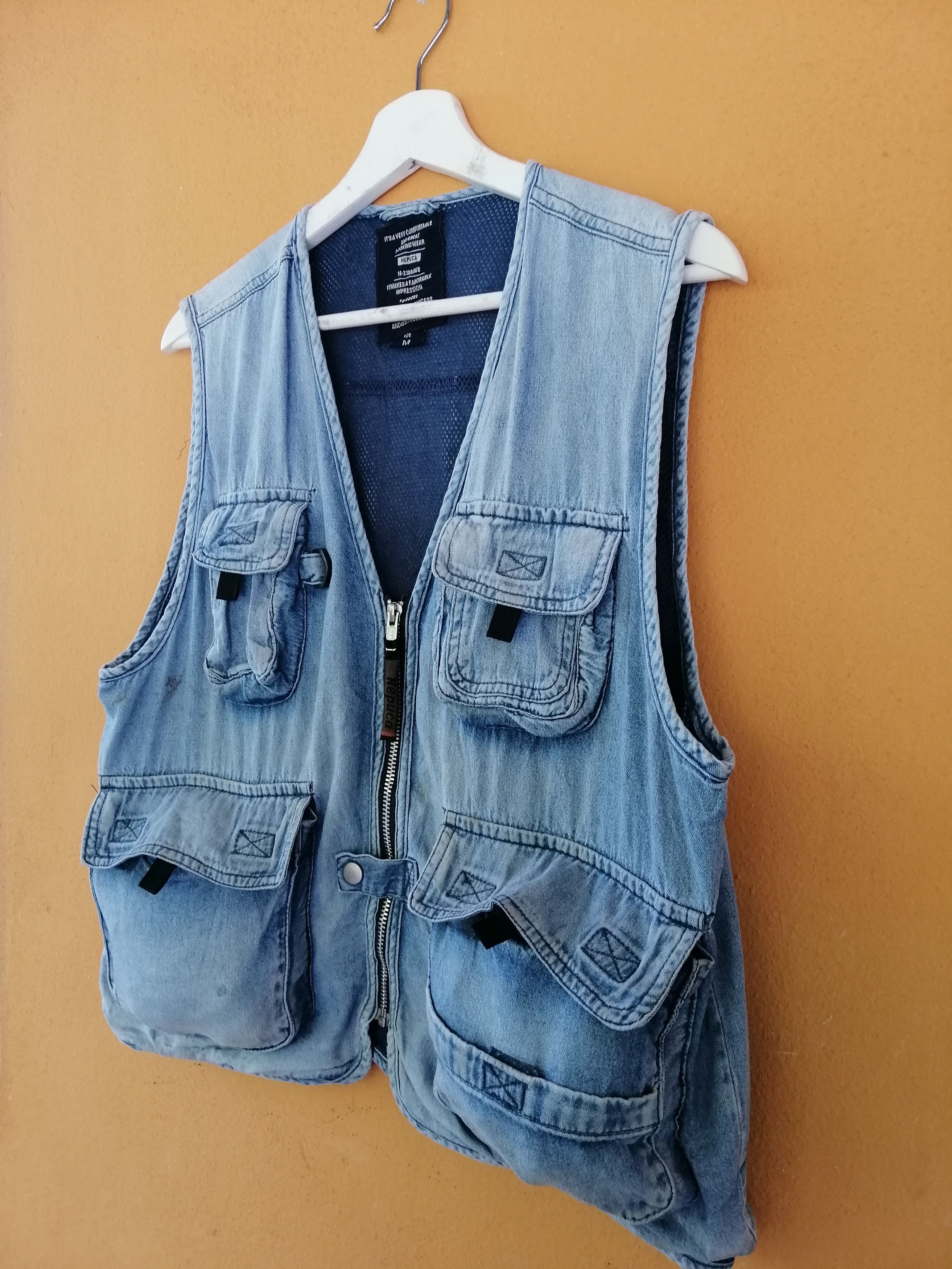 Designer × Japanese Brand VINTAGE JAPANESE BRAND NEPUCA TACTICAL UTILITY VEST Size US M / EU 48-50 / 2 - 4 Thumbnail