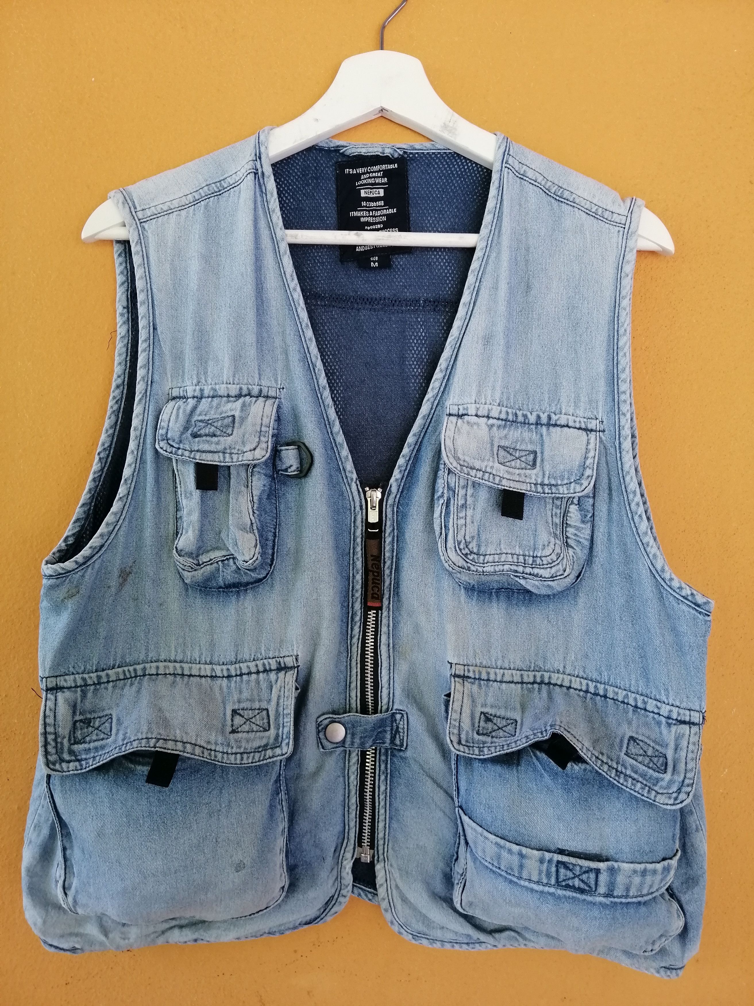 Designer × Japanese Brand VINTAGE JAPANESE BRAND NEPUCA TACTICAL UTILITY VEST Size US M / EU 48-50 / 2 - 5 Thumbnail