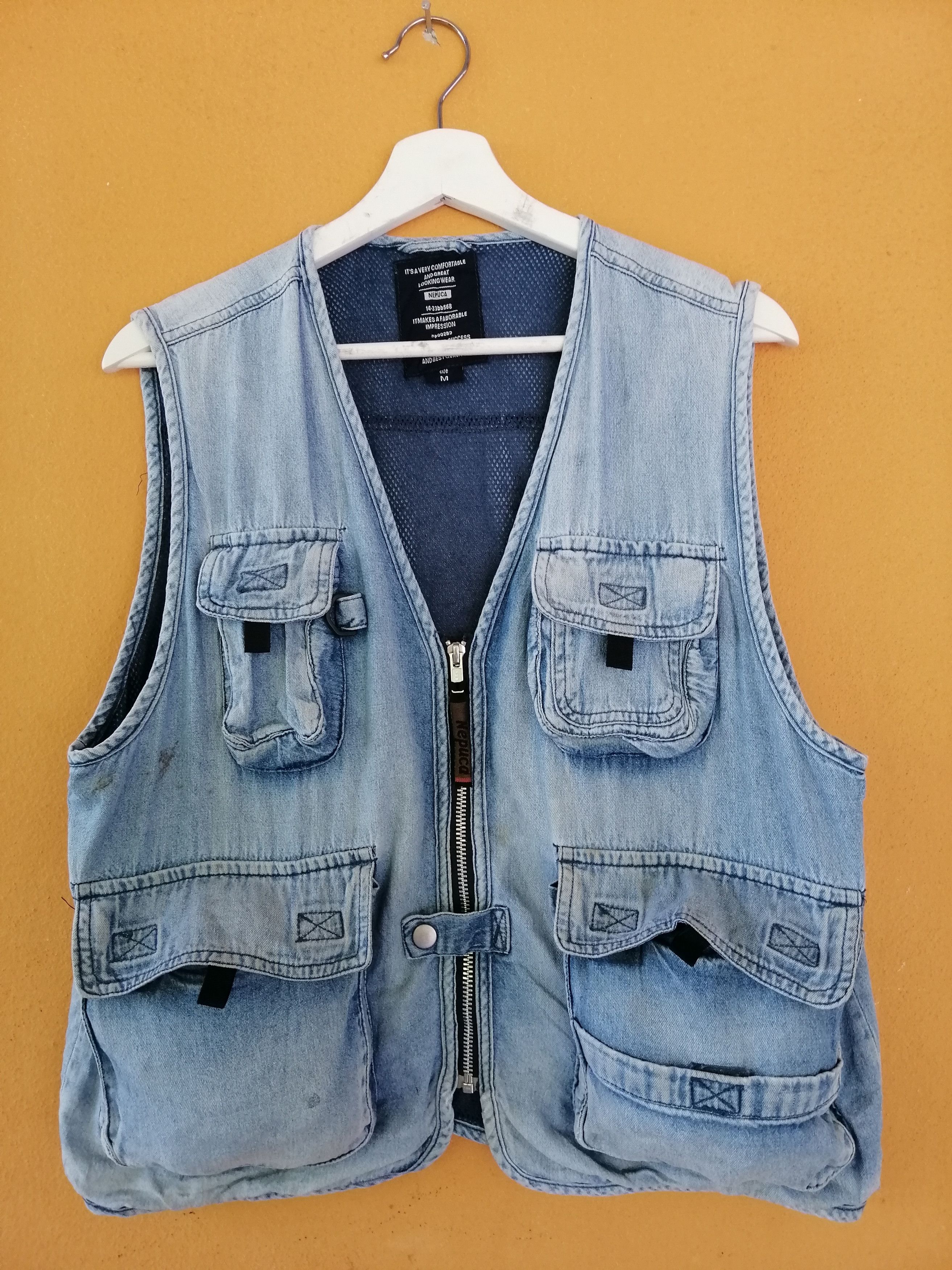 Designer × Japanese Brand VINTAGE JAPANESE BRAND NEPUCA TACTICAL UTILITY VEST Size US M / EU 48-50 / 2 - 1 Thumbnail