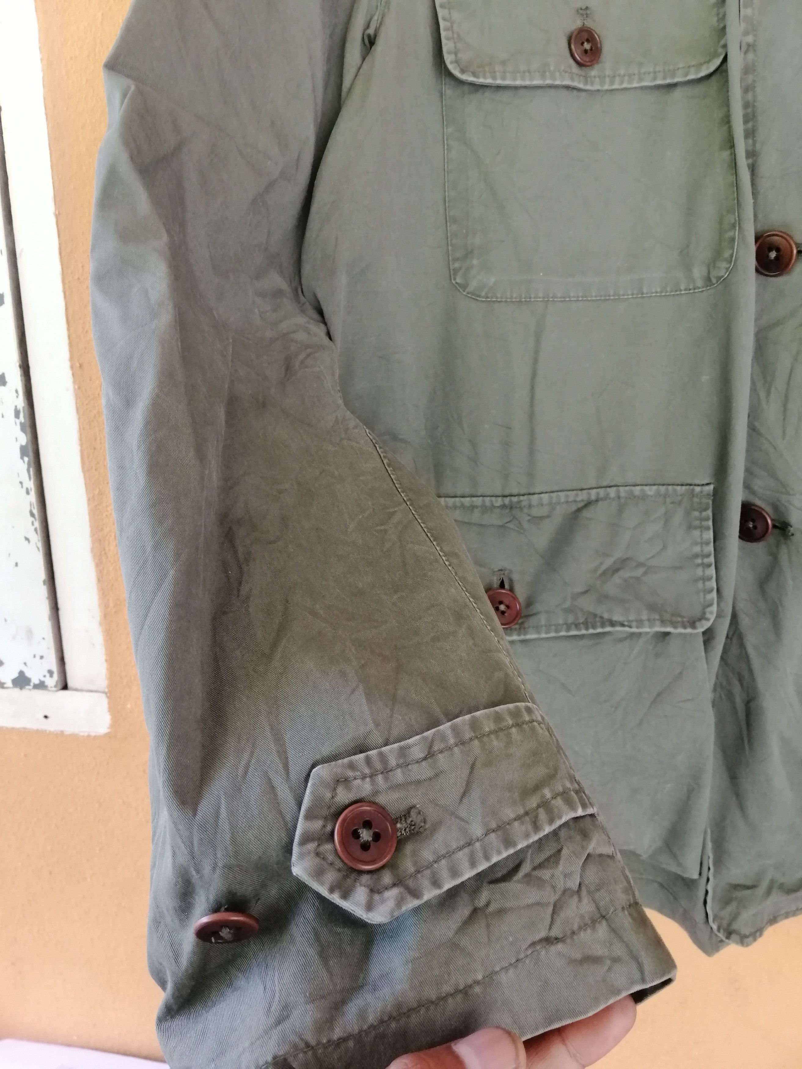 Polo Ralph Lauren Vintage Polo Ralph Lauren Tactical Pocket Green Army Jacket Size US L / EU 52-54 / 3 - 4 Thumbnail
