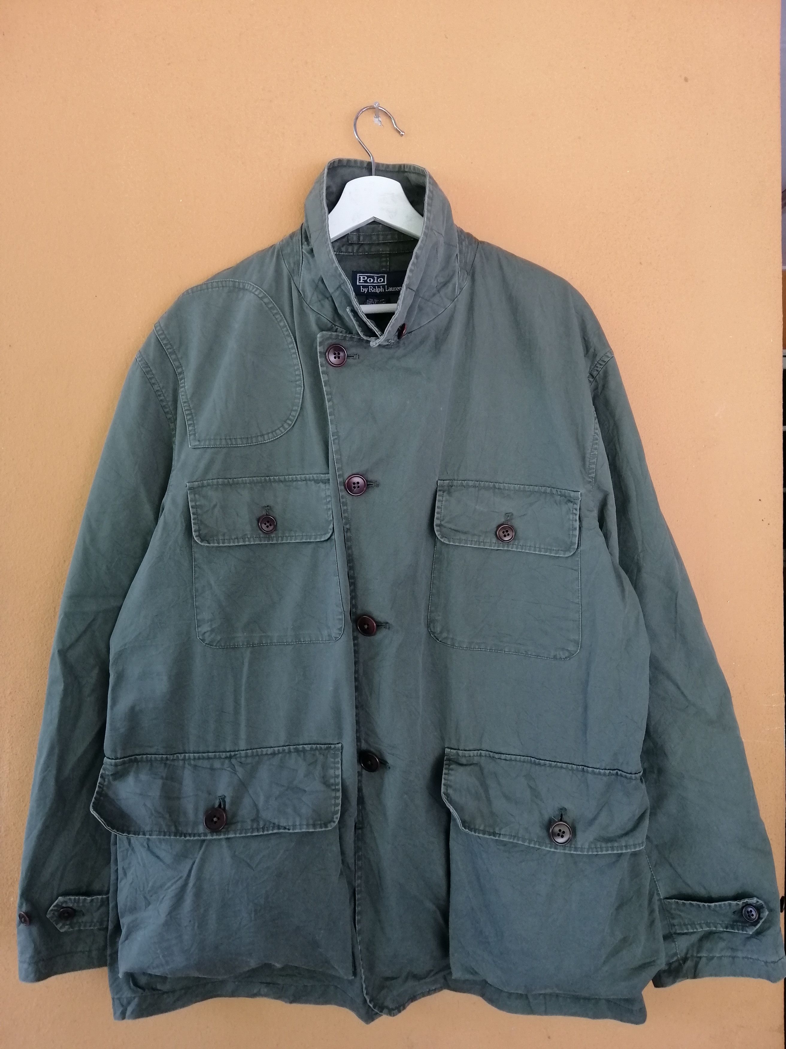Polo Ralph Lauren Vintage Polo Ralph Lauren Tactical Pocket Green Army Jacket Size US L / EU 52-54 / 3 - 1 Thumbnail