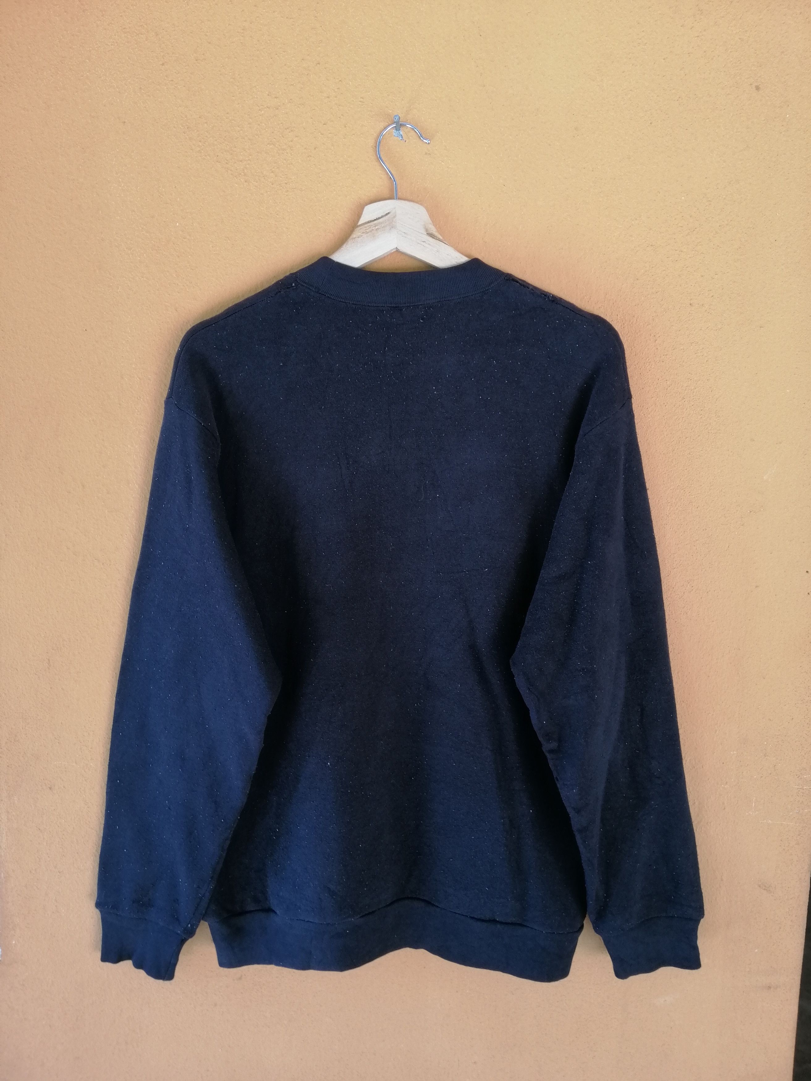 Nike × Vintage Vintage 90s Nike USA Spellout Sweatshirt Big Logo Medium Size US M / EU 48-50 / 2 - 2 Thumbnail