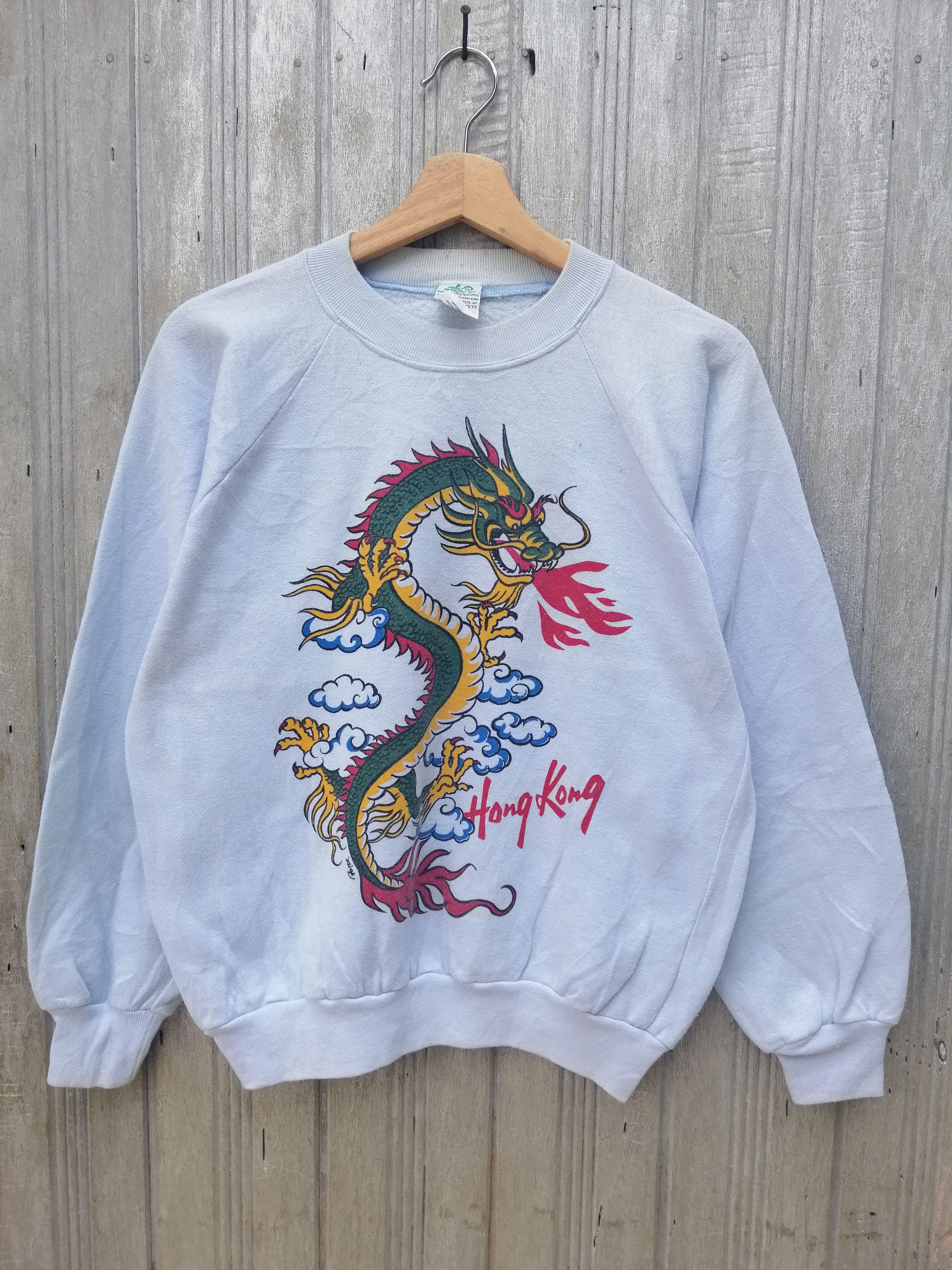 Vintage Vintage!!! Dragon Hong Kong Sweatshirt B7 Size US S / EU 44-46 / 1 - 1 Thumbnail