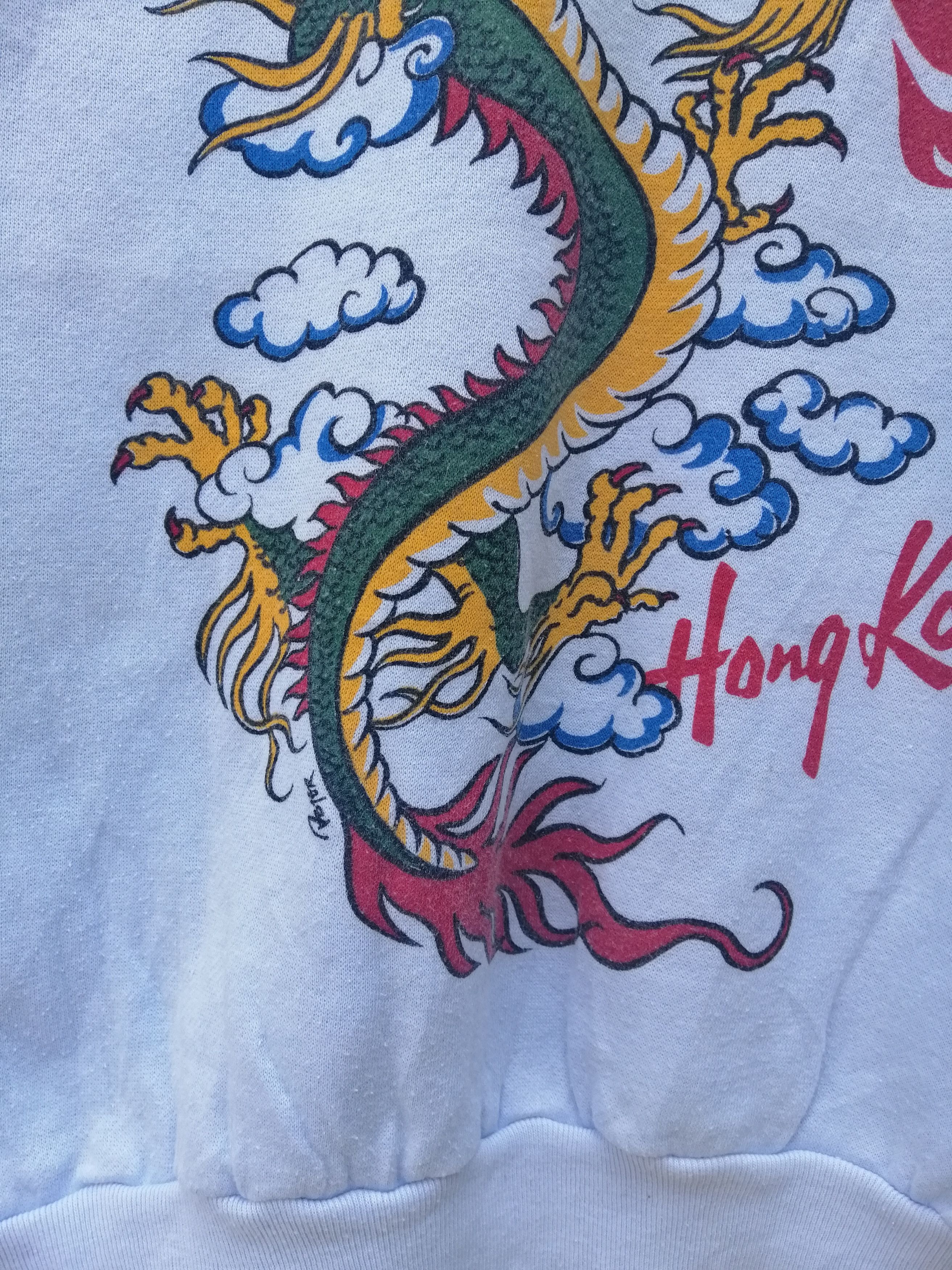 Vintage Vintage!!! Dragon Hong Kong Sweatshirt B7 Size US S / EU 44-46 / 1 - 2 Thumbnail