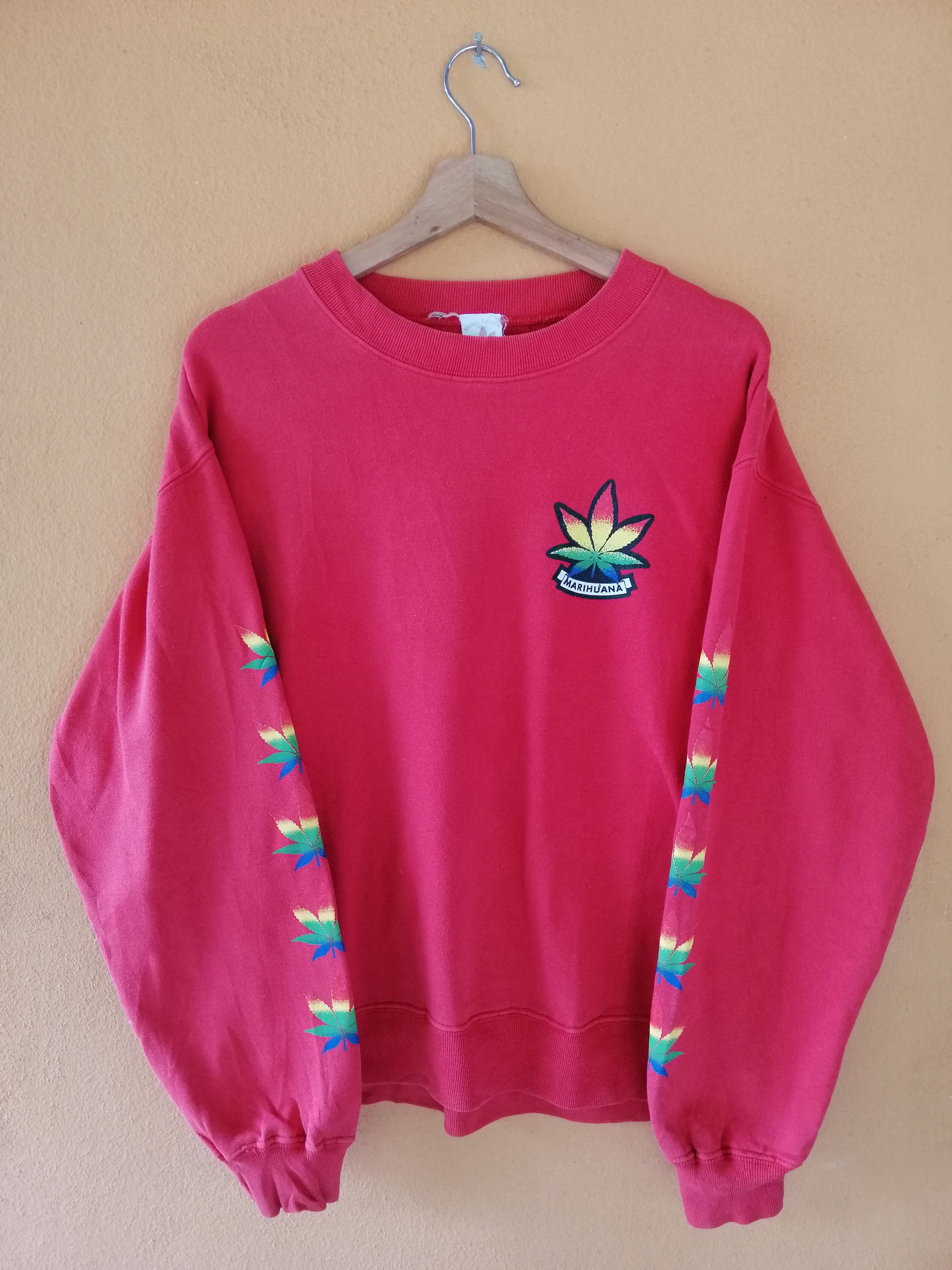Bob Marley Vintage Marihuana Rasta Sweatshirts B1 Size US M / EU 48-50 / 2 - 3 Thumbnail