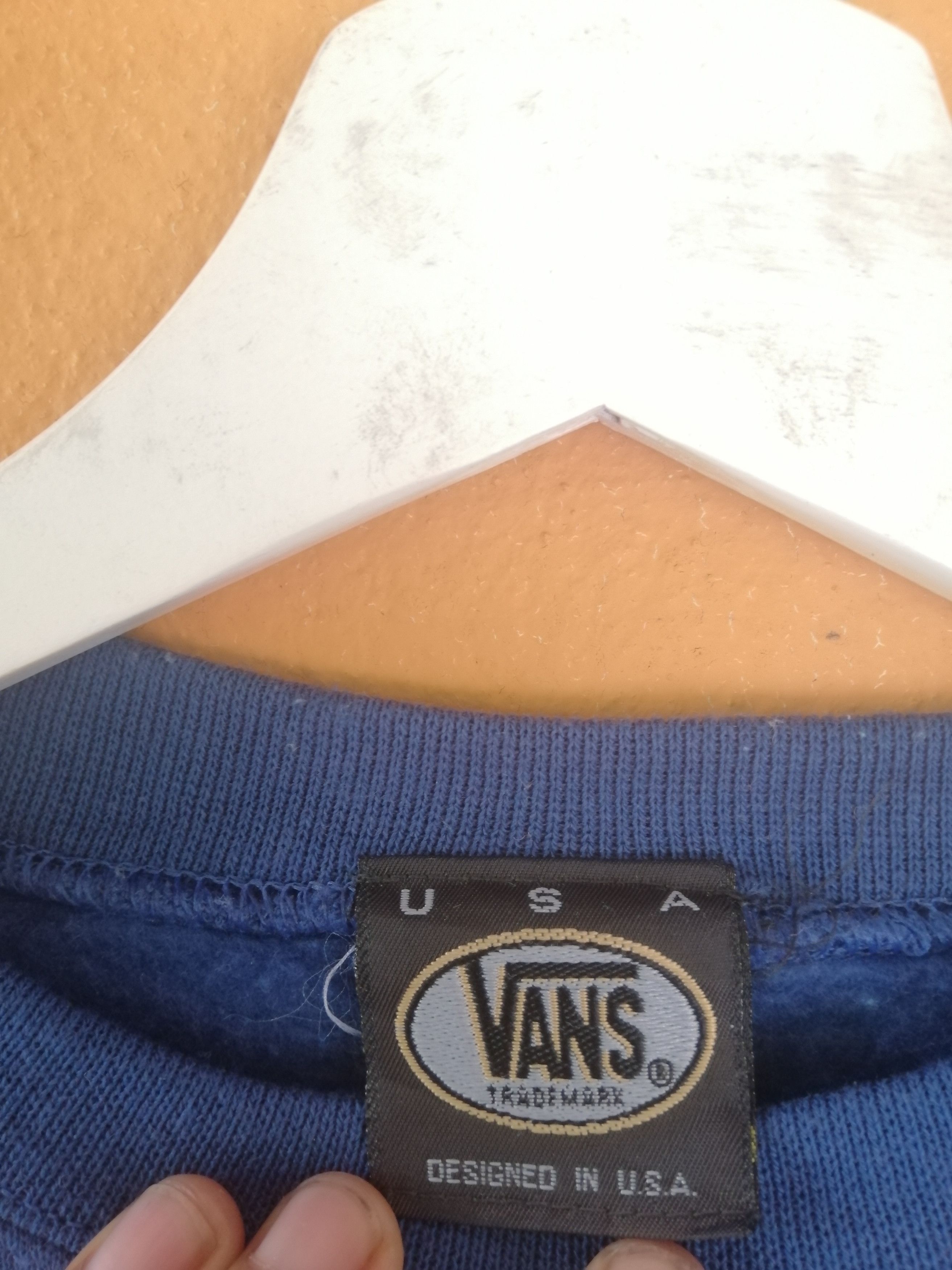 Vans Vintage 90s Vans USA Sweatshirt Made In USA B19 Size US M / EU 48-50 / 2 - 5 Thumbnail
