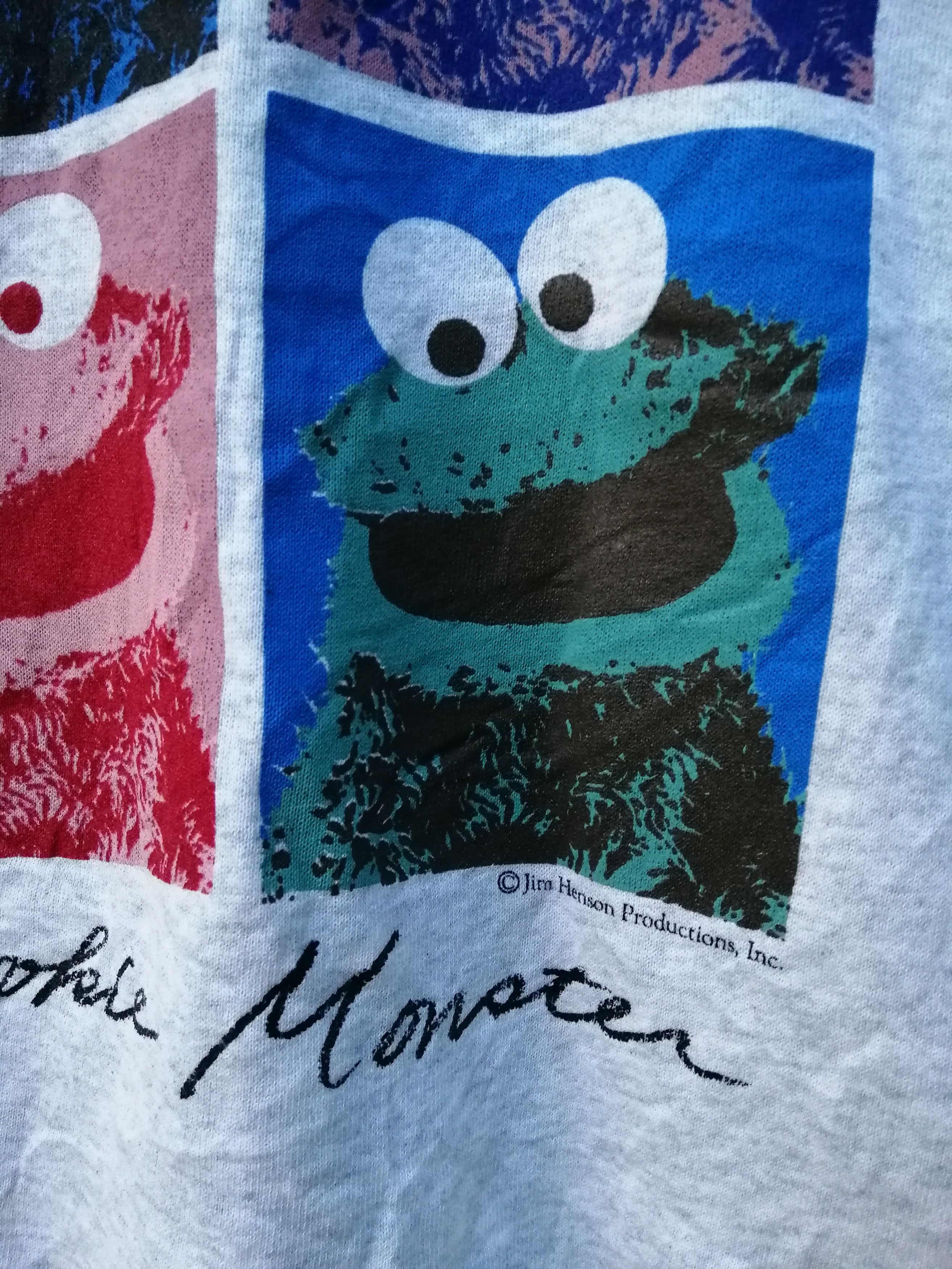 Cartoon Network Vintage Sesame Street 90s sweatshirt B9 Size US M / EU 48-50 / 2 - 4 Thumbnail