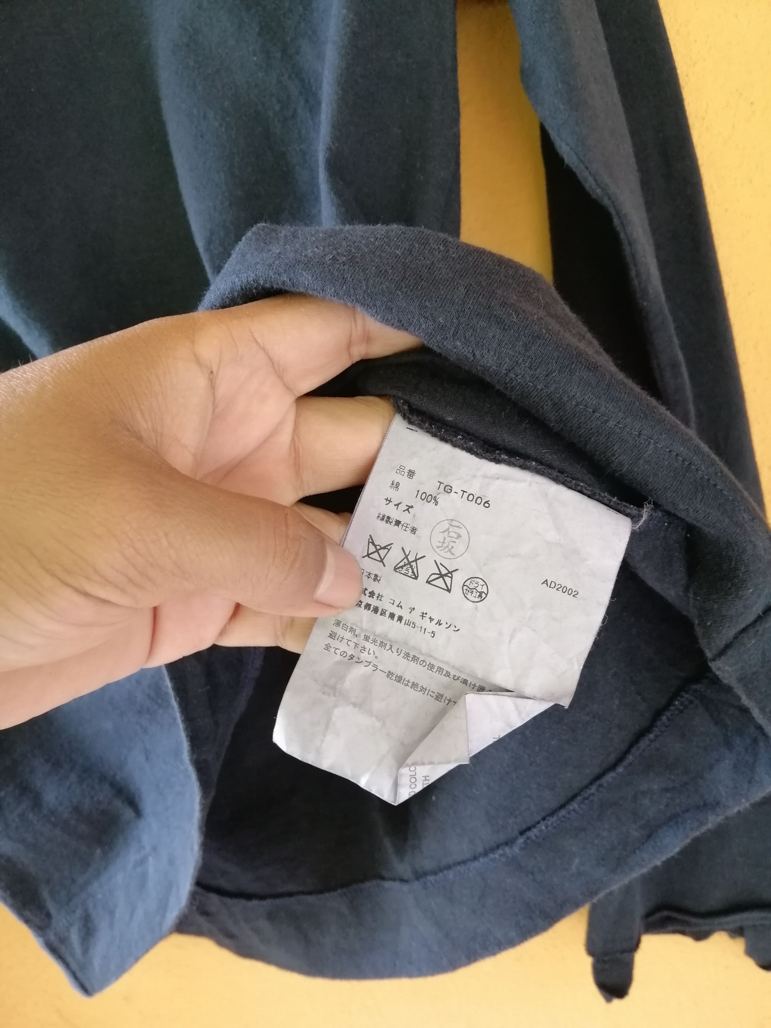 Comme des Garcons Vintage Comme Des Garcons Tricot Long Sleeve Tshirt Size US S / EU 44-46 / 1 - 3 Thumbnail