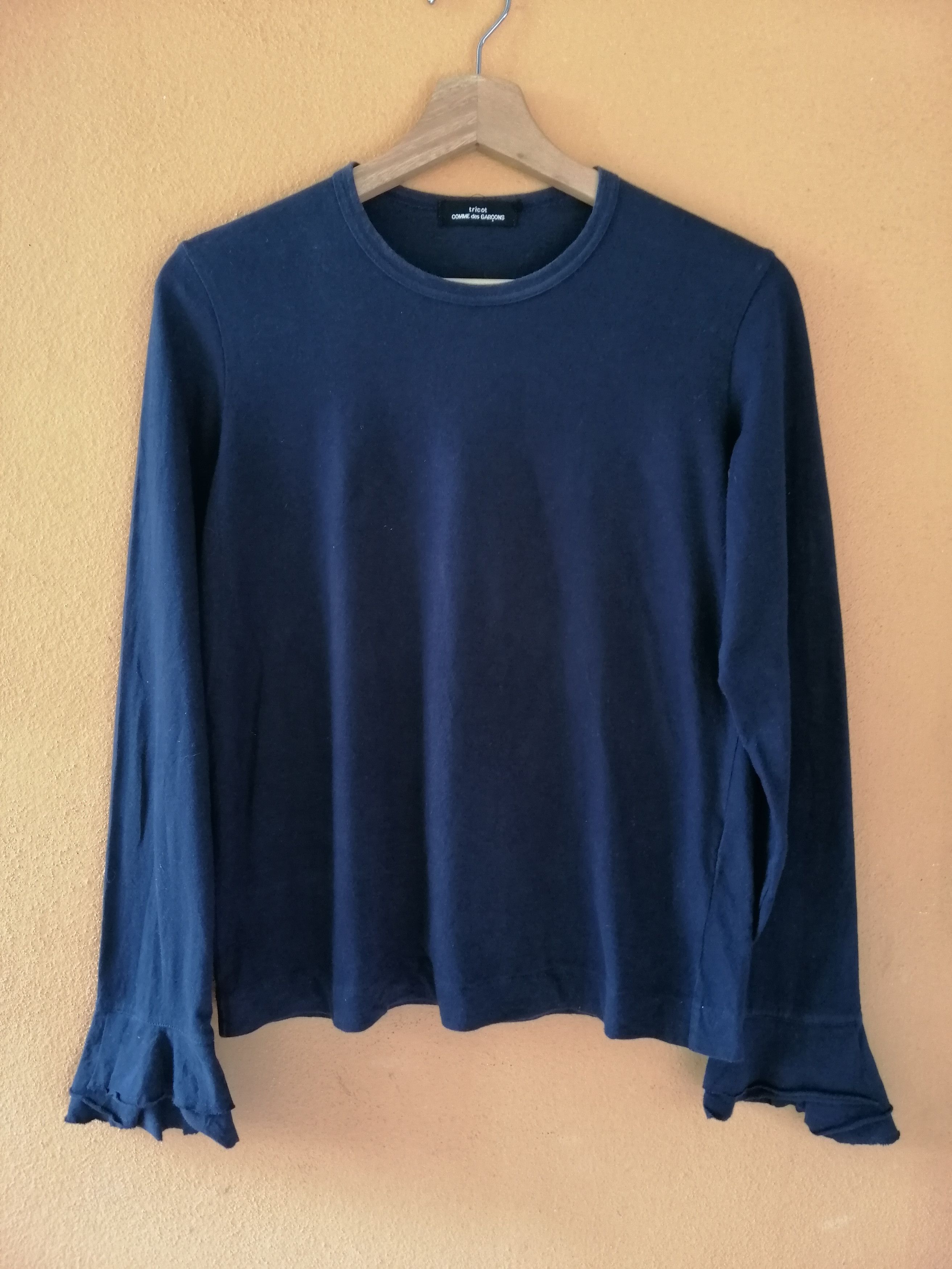 Comme des Garcons Vintage Comme Des Garcons Tricot Long Sleeve Tshirt Size US S / EU 44-46 / 1 - 1 Thumbnail