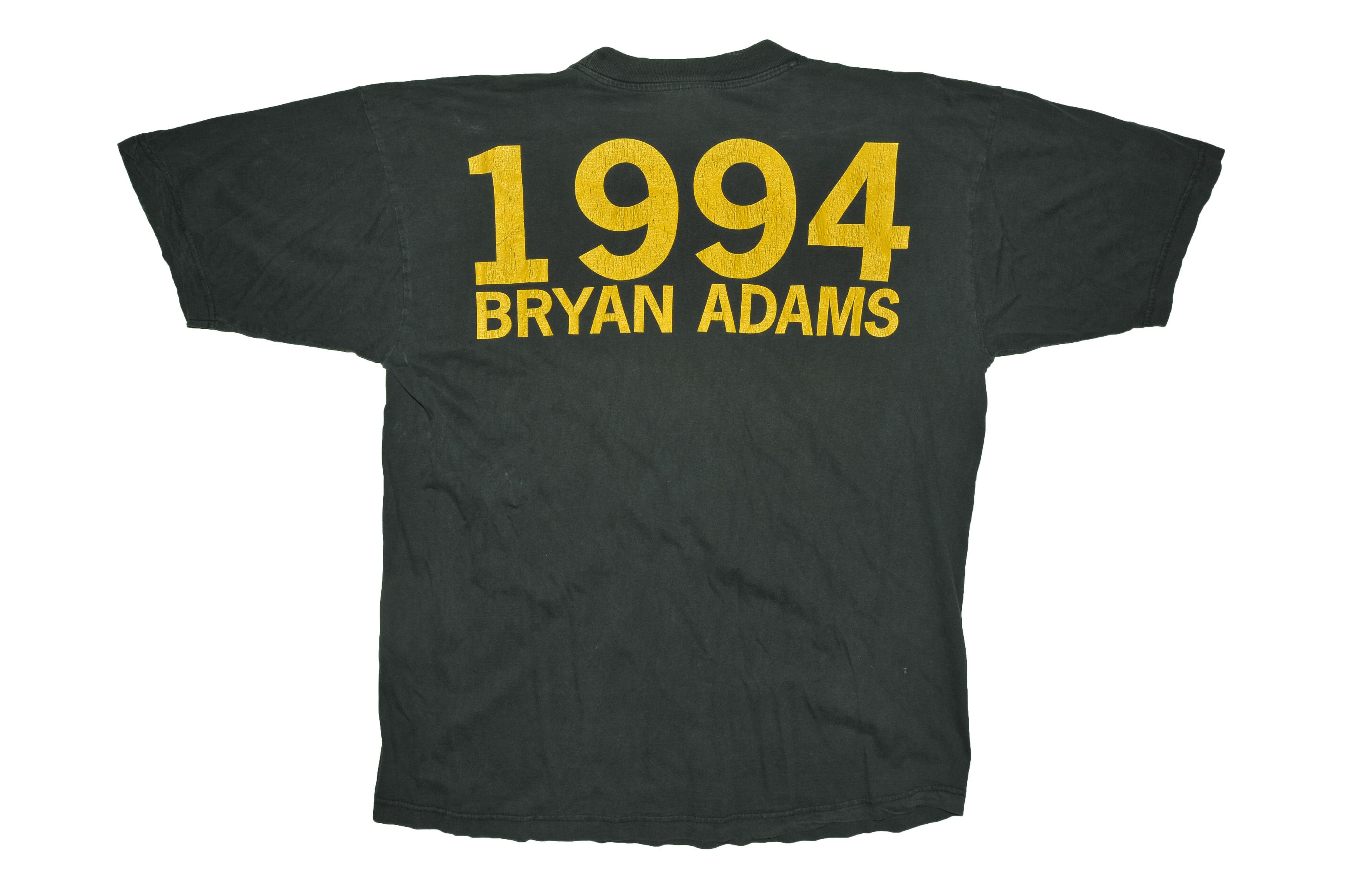 Vintage Vintage 90s Bryan Adams Tour T-shirt Size US XL / EU 56 / 4 - 2 Thumbnail