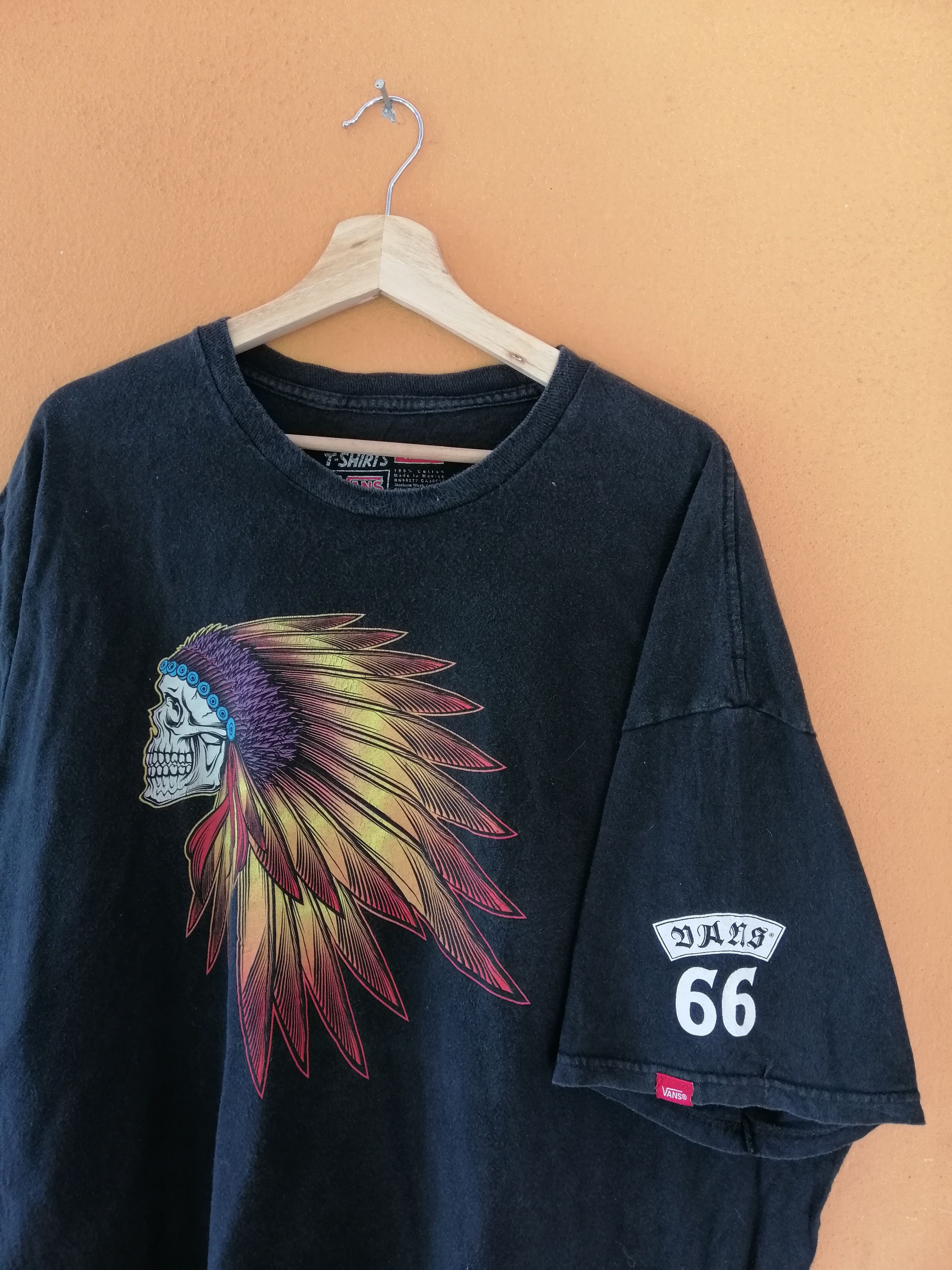 Vans Vintage Vans T Shirt Big Saiz Size US XXL / EU 58 / 5 - 3 Thumbnail