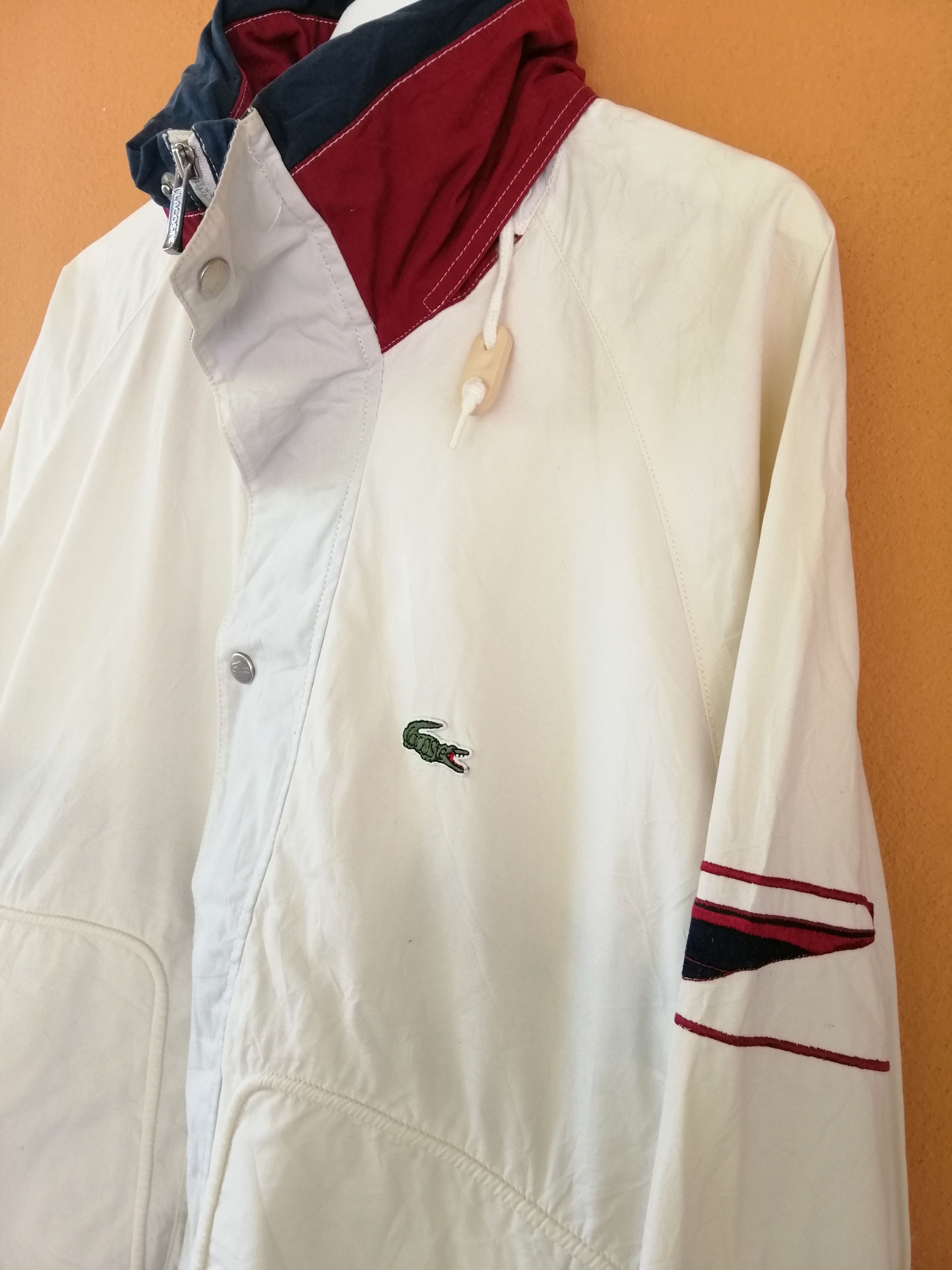 Lacoste Vintage 90s LACOSTE Jacket Nice Design Size 4 Size US XL / EU 56 / 4 - 9 Thumbnail
