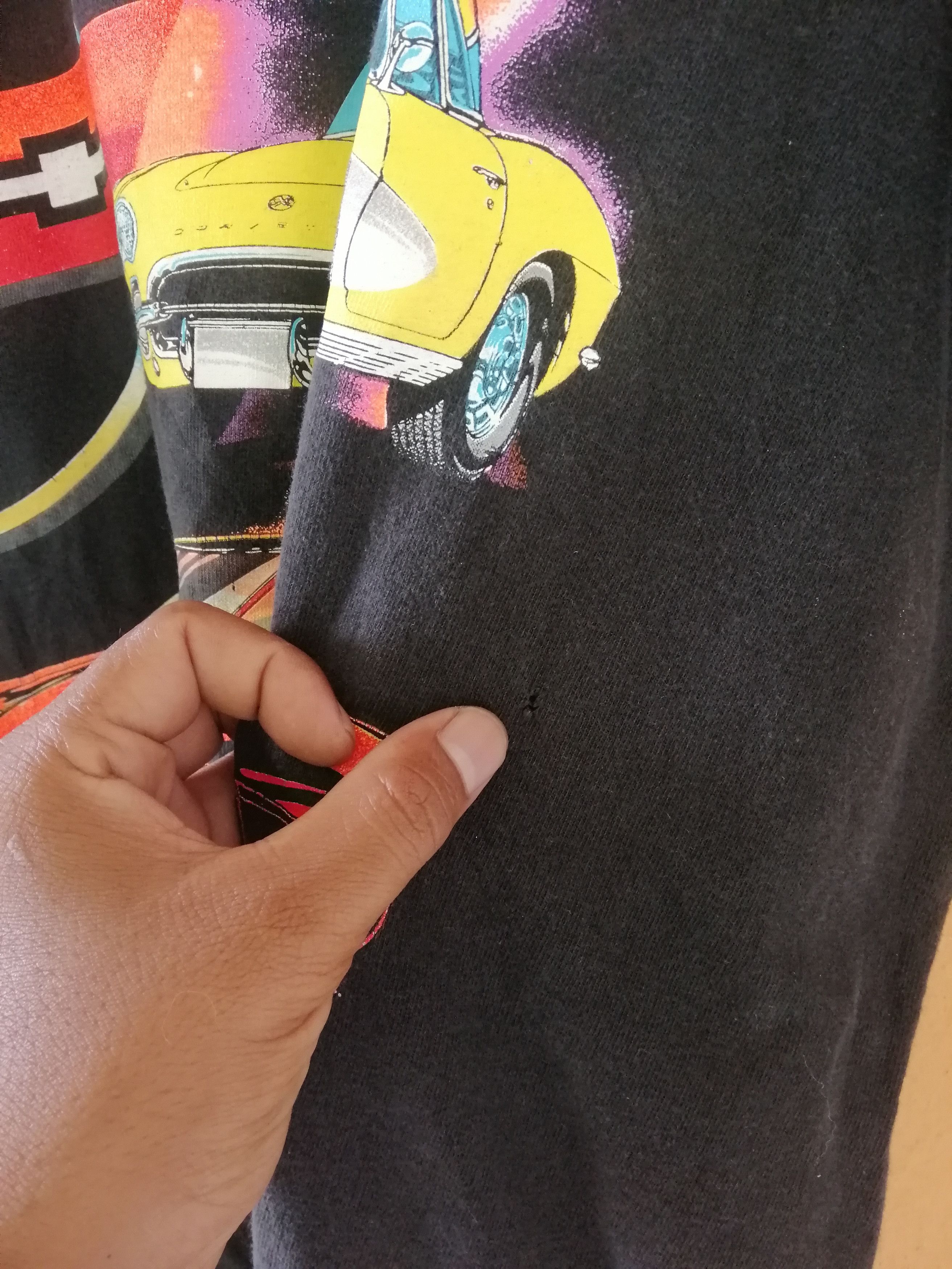 Chevrolet Vintage 1993 Single Sticth 1 Million Sold Corvette Tee Size US XL / EU 56 / 4 - 4 Thumbnail
