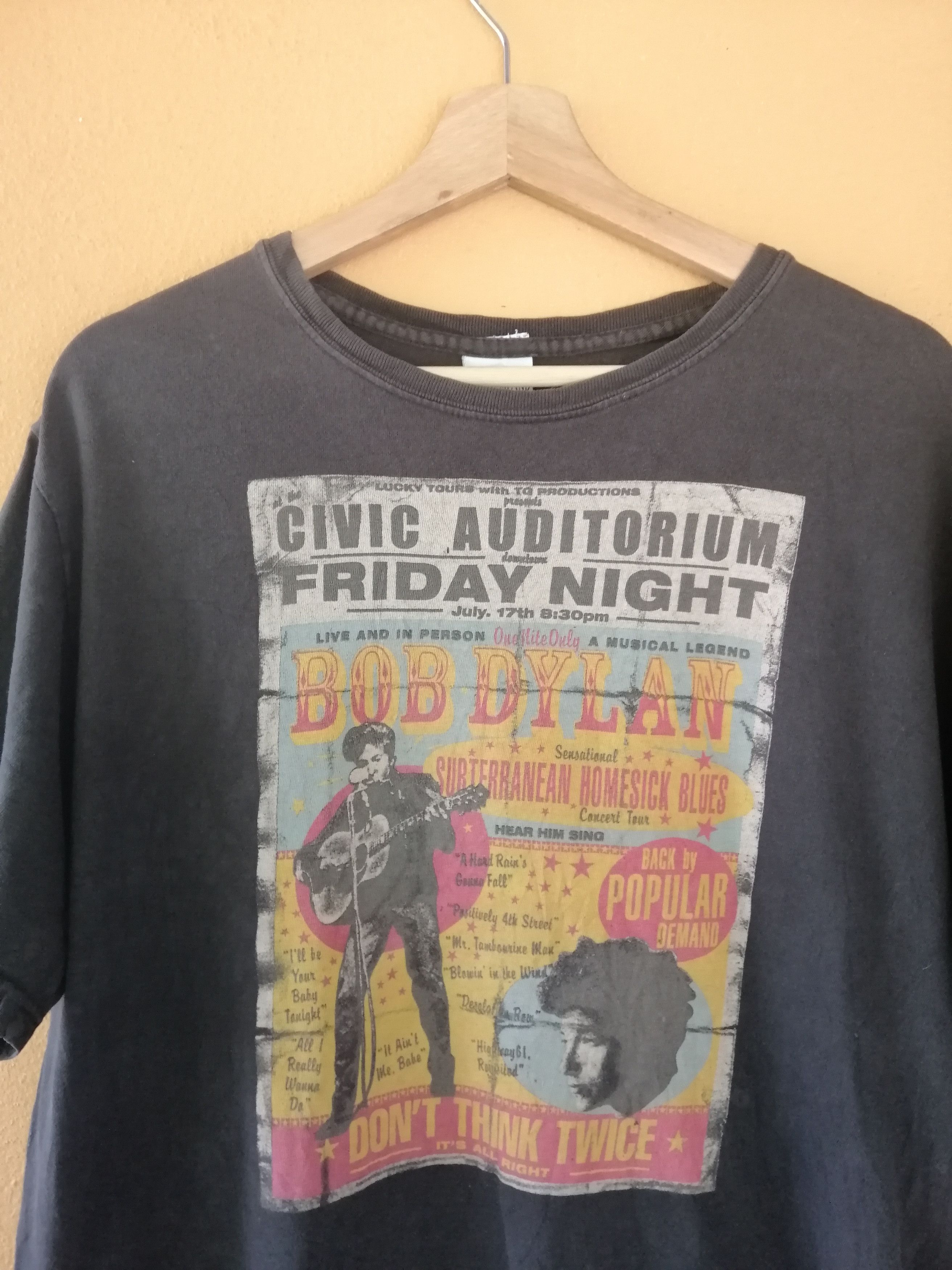 Vintage Bob Dylan Live And in Person A Musical Legend