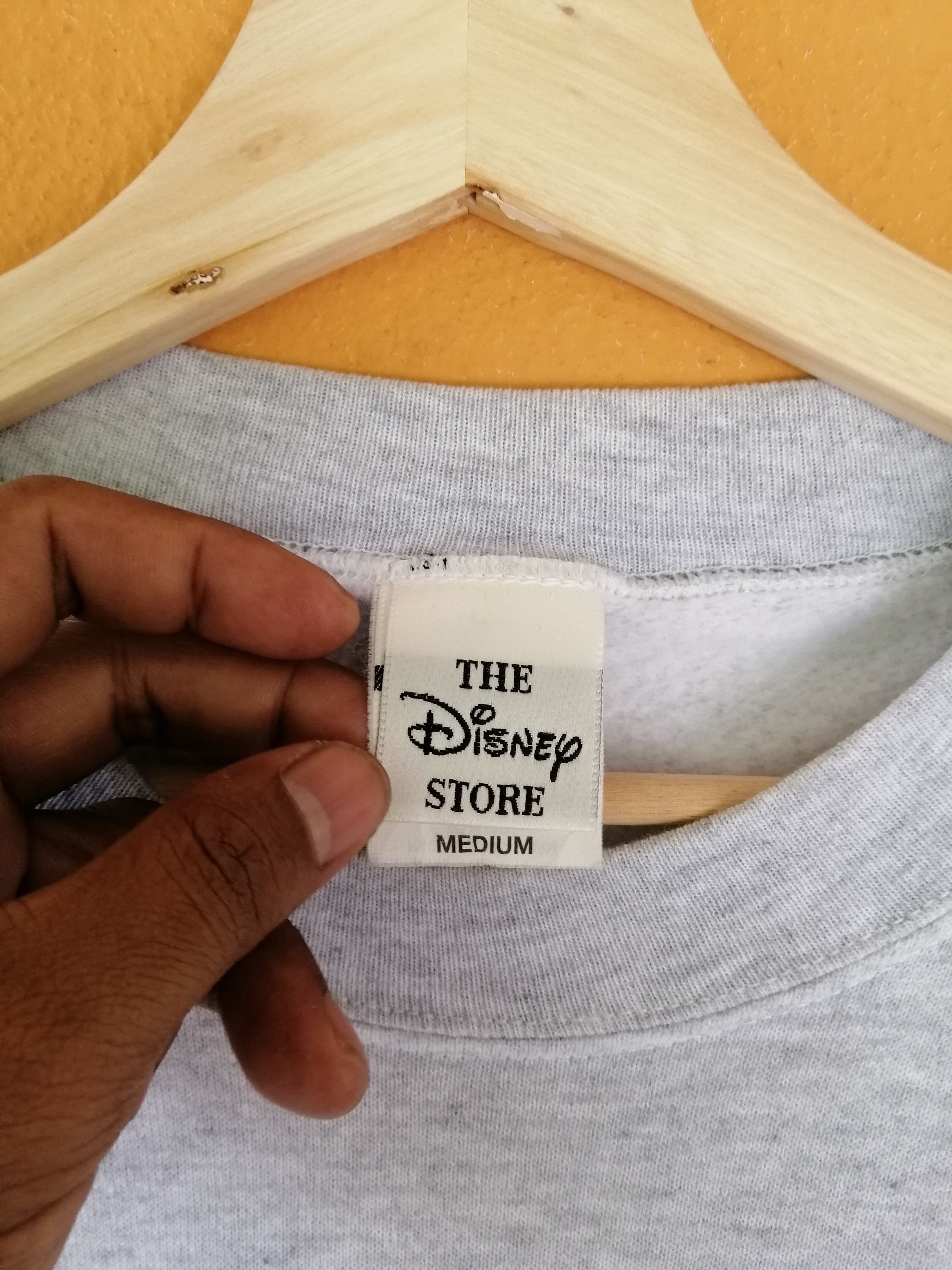 Disney × Vintage Vintage 90s Mickey Mouse Big Logo Sweatshirt B21 Size US M / EU 48-50 / 2 - 6 Thumbnail
