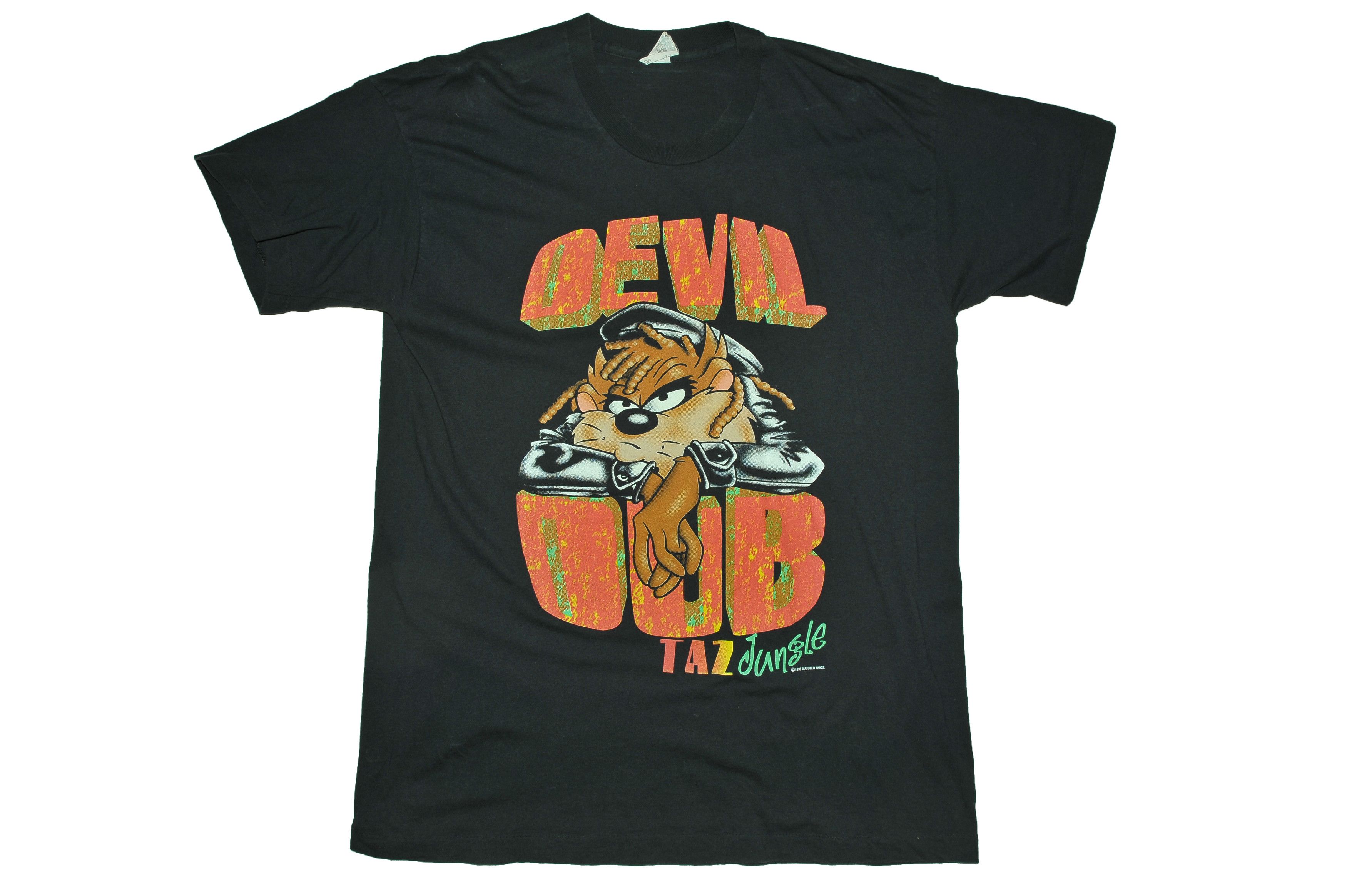 Other Vintage 90s Taz Devil Dub Jungle 1996 T-shirt Size US XL / EU 56 / 4 - 1 Thumbnail