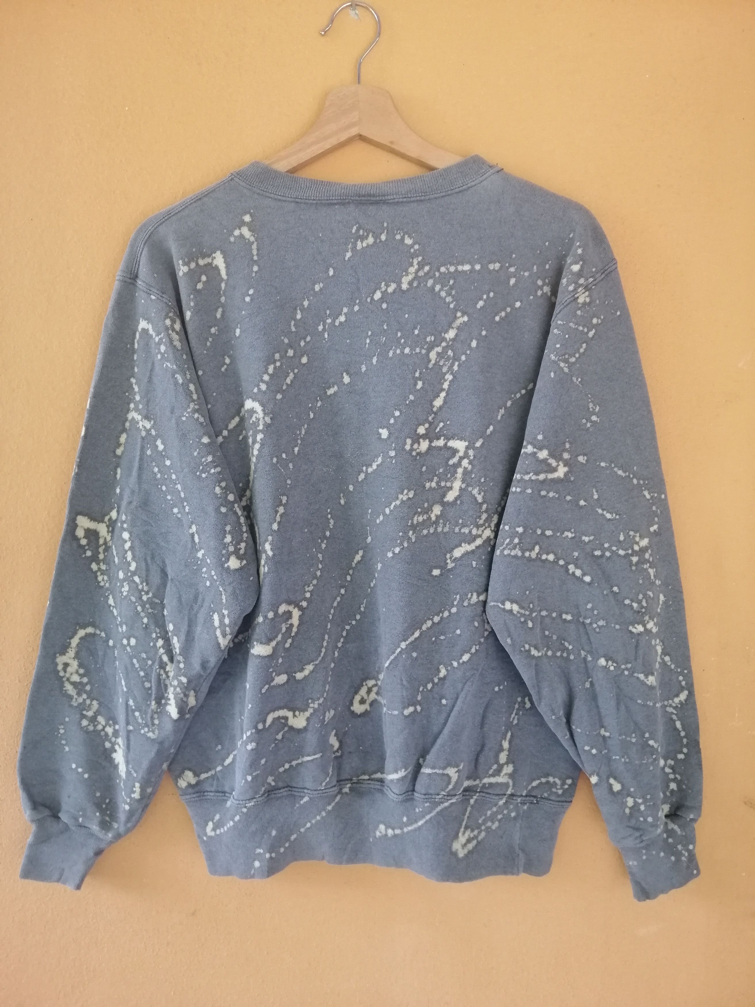Champion 90s Champion Acid Wash Embroidery Logo Sweatshirt B10 Size US M / EU 48-50 / 2 - 2 Thumbnail