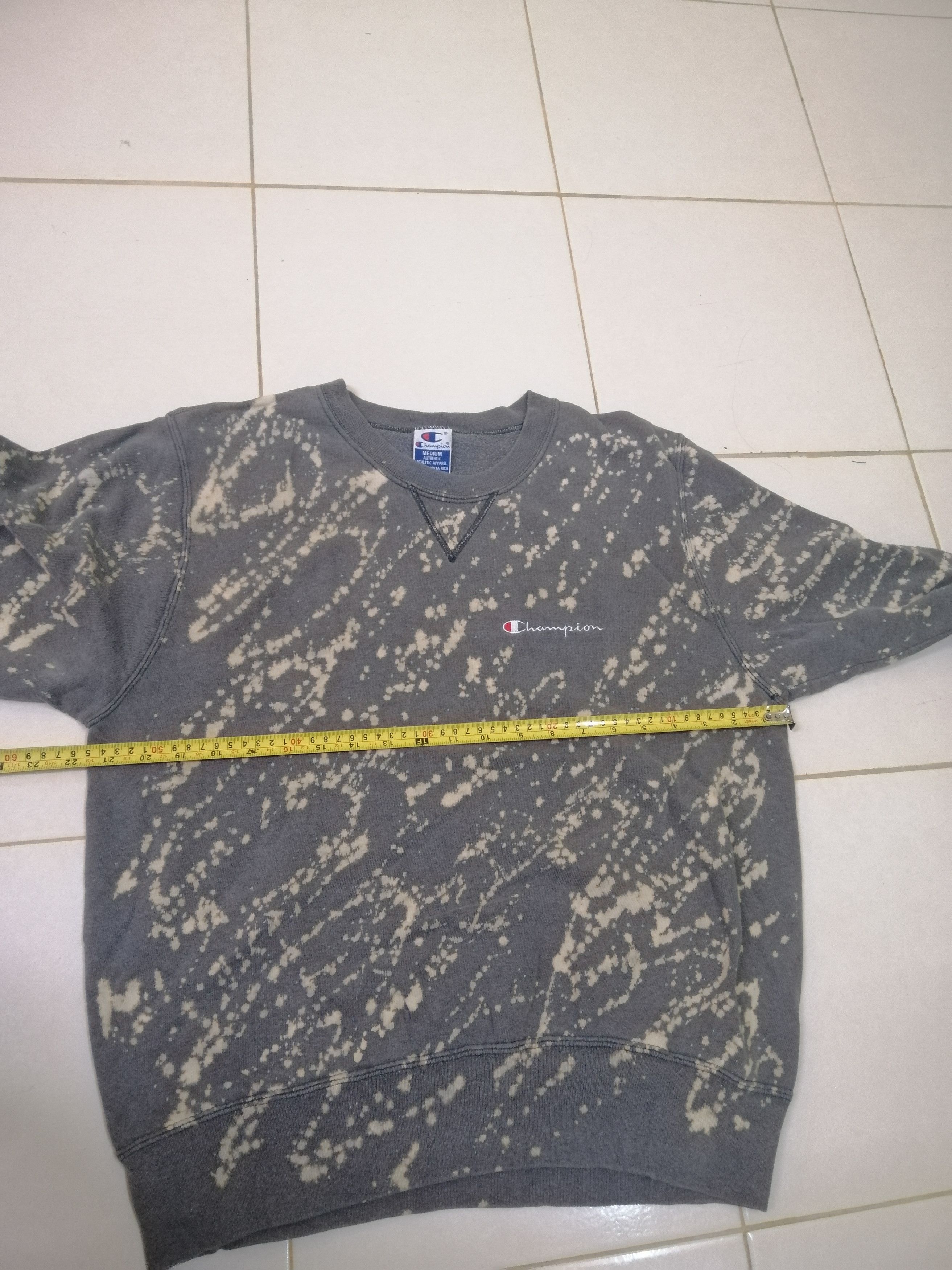 Champion 90s Champion Acid Wash Embroidery Logo Sweatshirt B10 Size US M / EU 48-50 / 2 - 7 Thumbnail