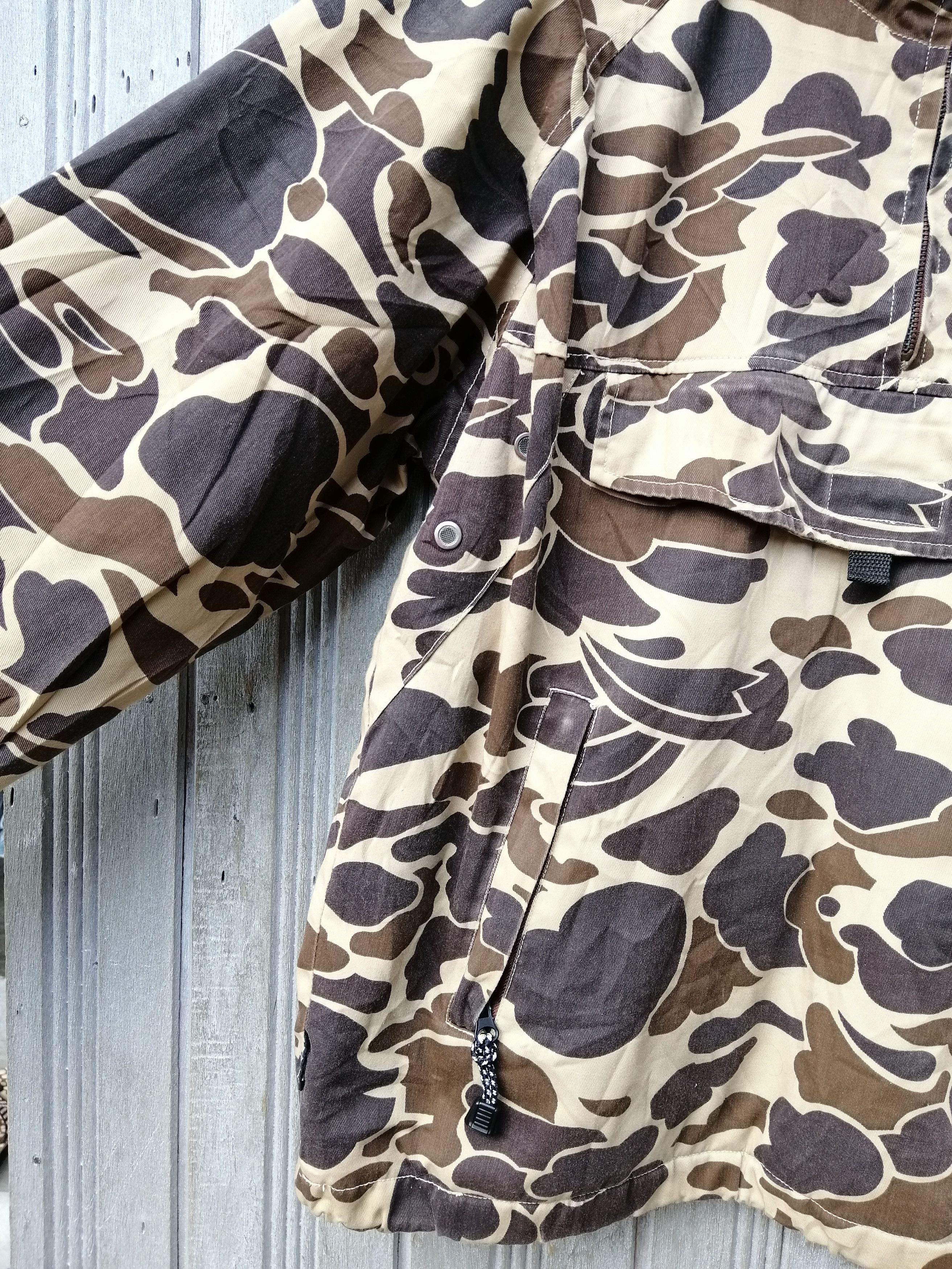 Vans Vintage Vans Old School Camo Anorak Jacket Size US L / EU 52-54 / 3 - 4 Thumbnail