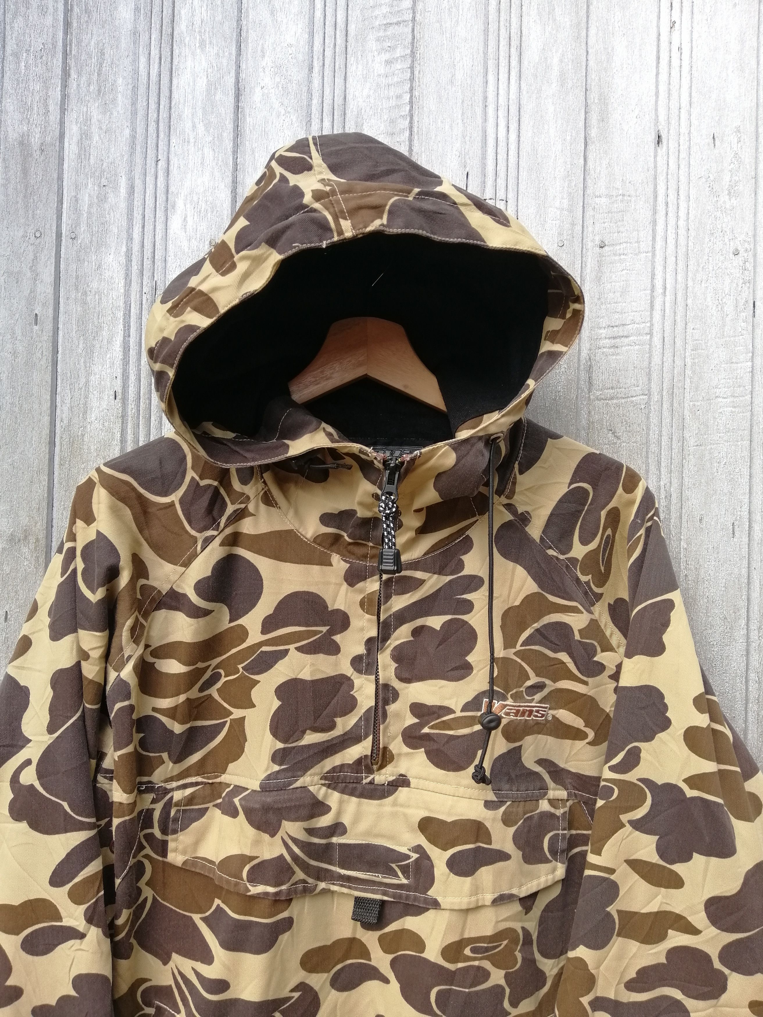 Vans Vintage Vans Old School Camo Anorak Jacket Size US L / EU 52-54 / 3 - 3 Thumbnail