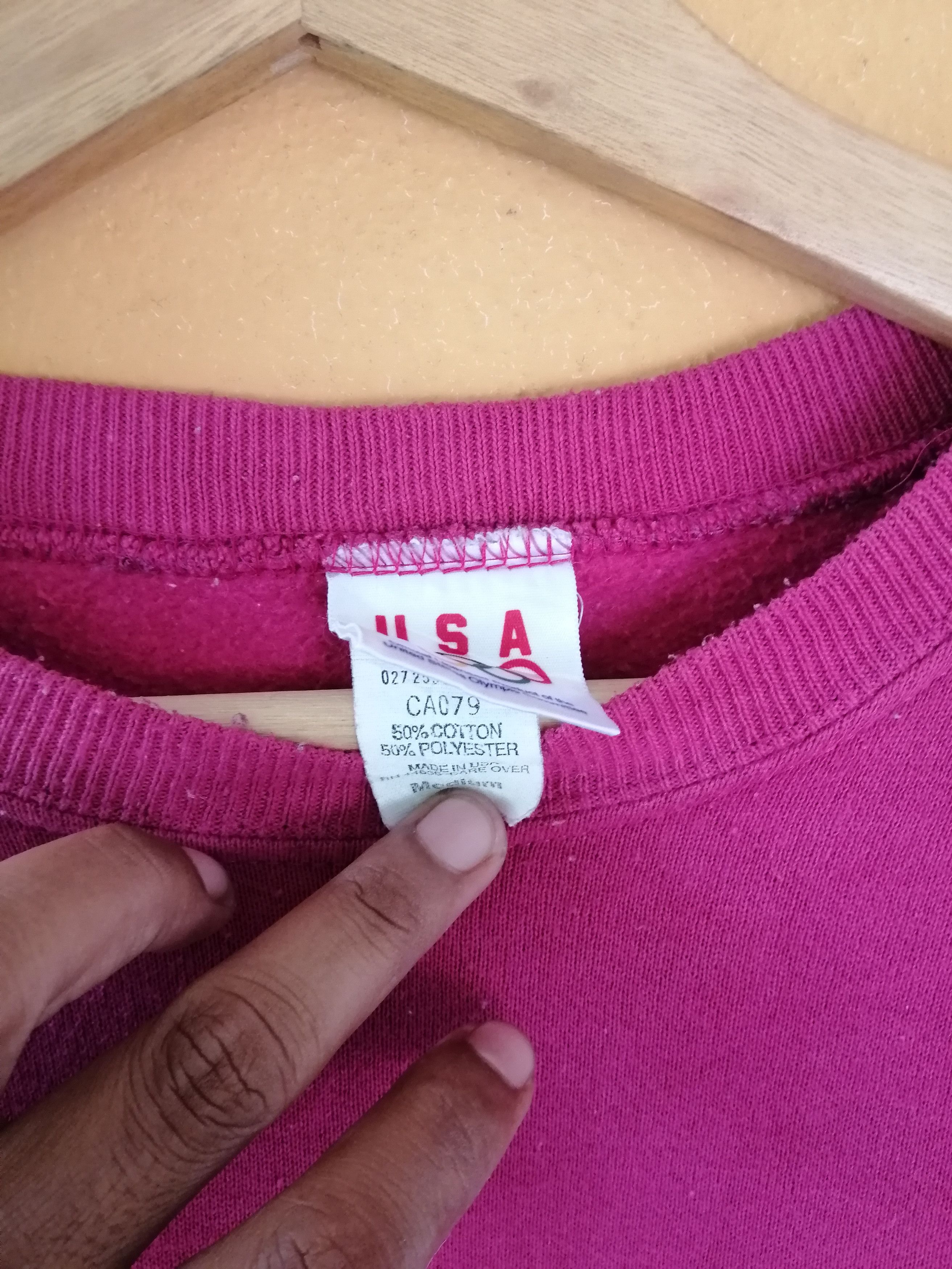 USA Olympics Vintage USA Olympics Sweatshirt 80s B19 Size US M / EU 48-50 / 2 - 3 Thumbnail