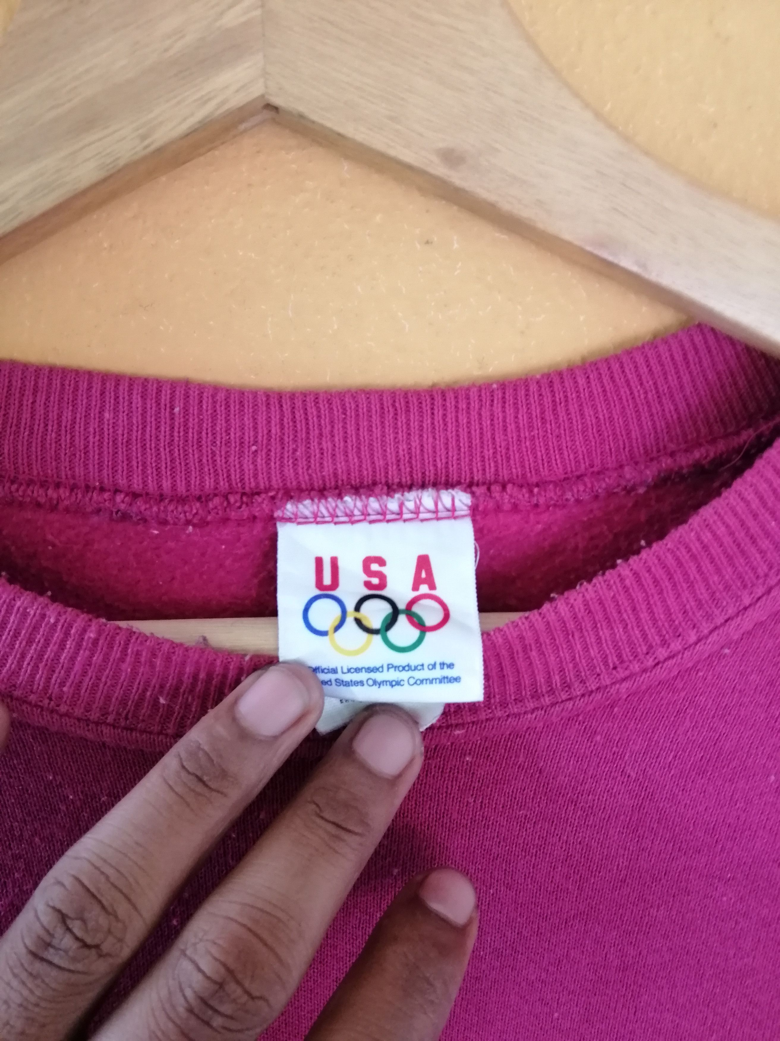 USA Olympics Vintage USA Olympics Sweatshirt 80s B19 Size US M / EU 48-50 / 2 - 4 Thumbnail