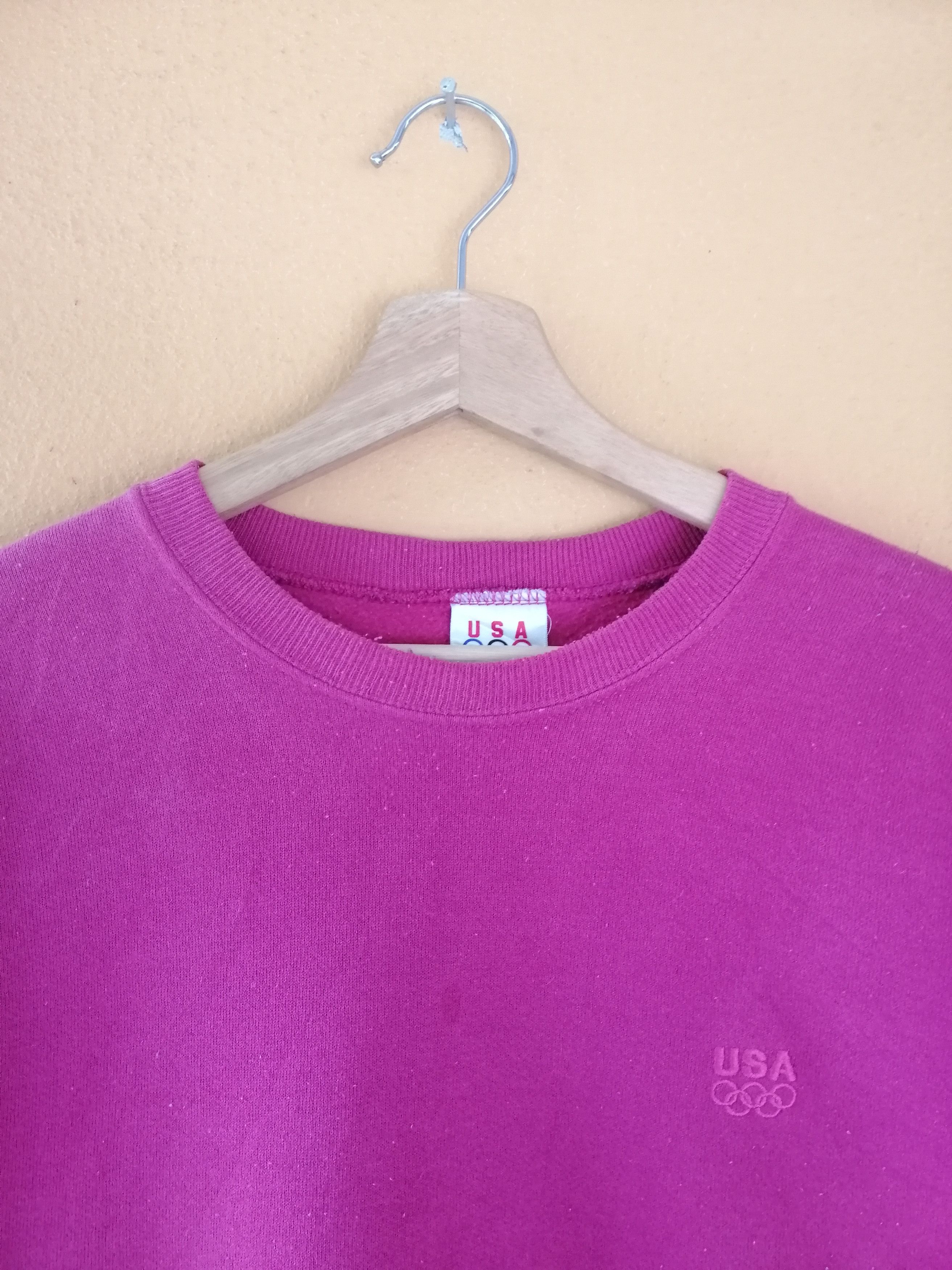 USA Olympics Vintage USA Olympics Sweatshirt 80s B19 Size US M / EU 48-50 / 2 - 1 Thumbnail