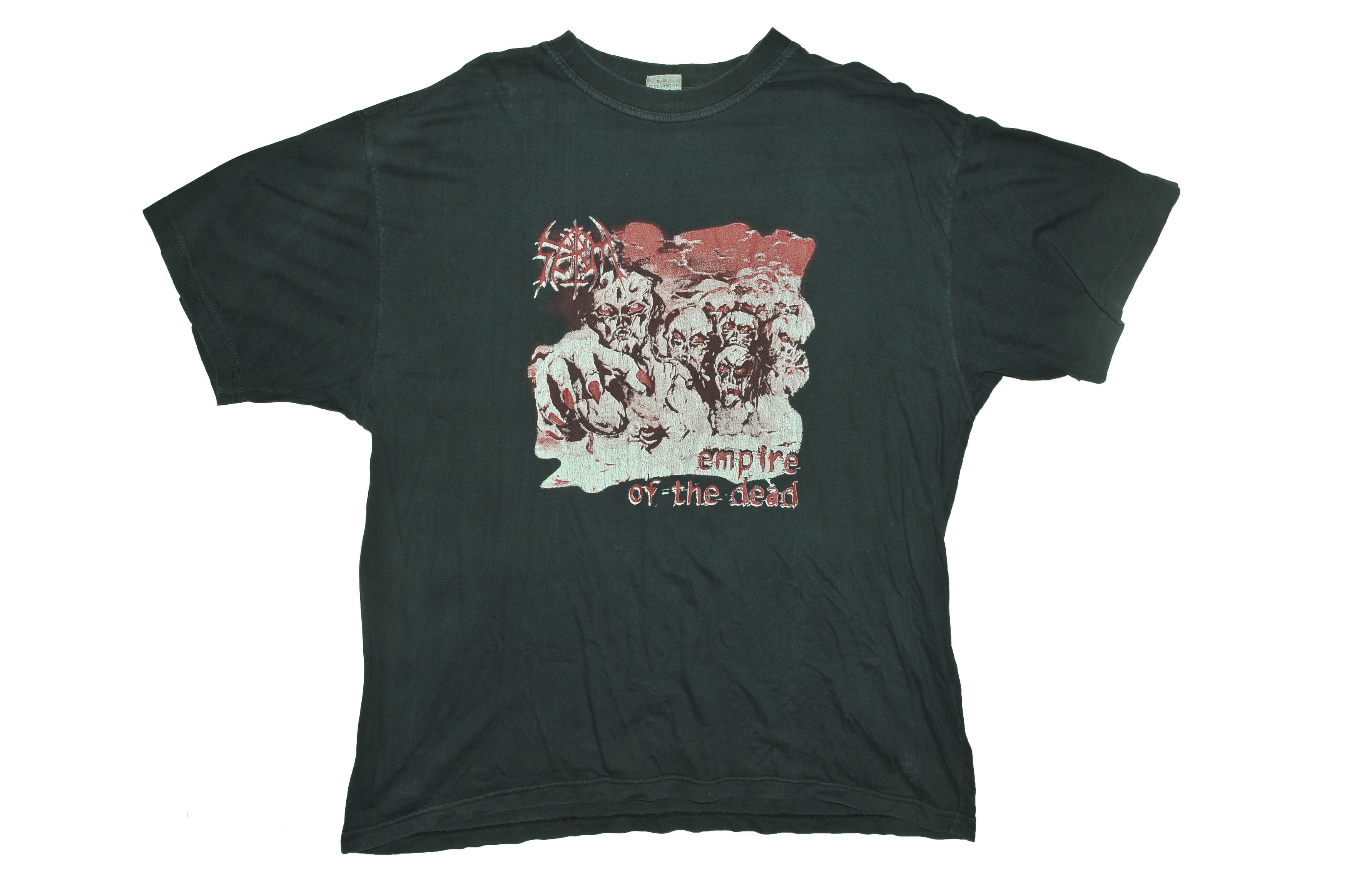 Vintage Vintage 90s Seirim Empire of the Dead Album T-shirt Size US XL / EU 56 / 4 - 1 Thumbnail