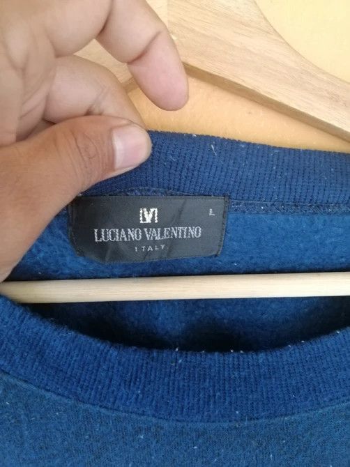 Valentino Vintage LV LUCIANO VALENTINO ITALY Sweatshirt Sweatshirt B3 Size US XL / EU 56 / 4 - 2 Thumbnail