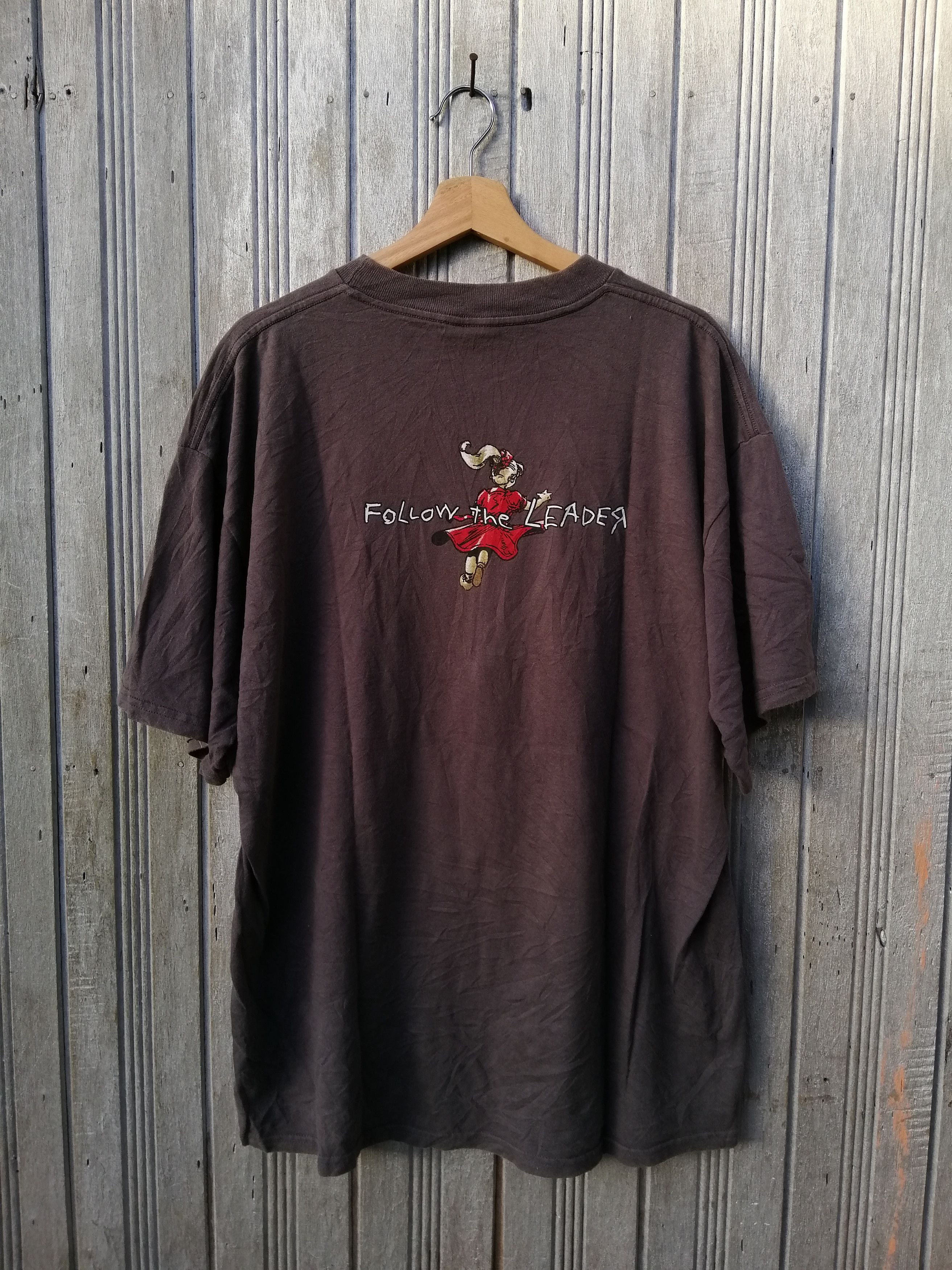 Band Tees Vintage 90s Korn Band Follow The Leader tshirt Size US L / EU 52-54 / 3 - 3 Thumbnail