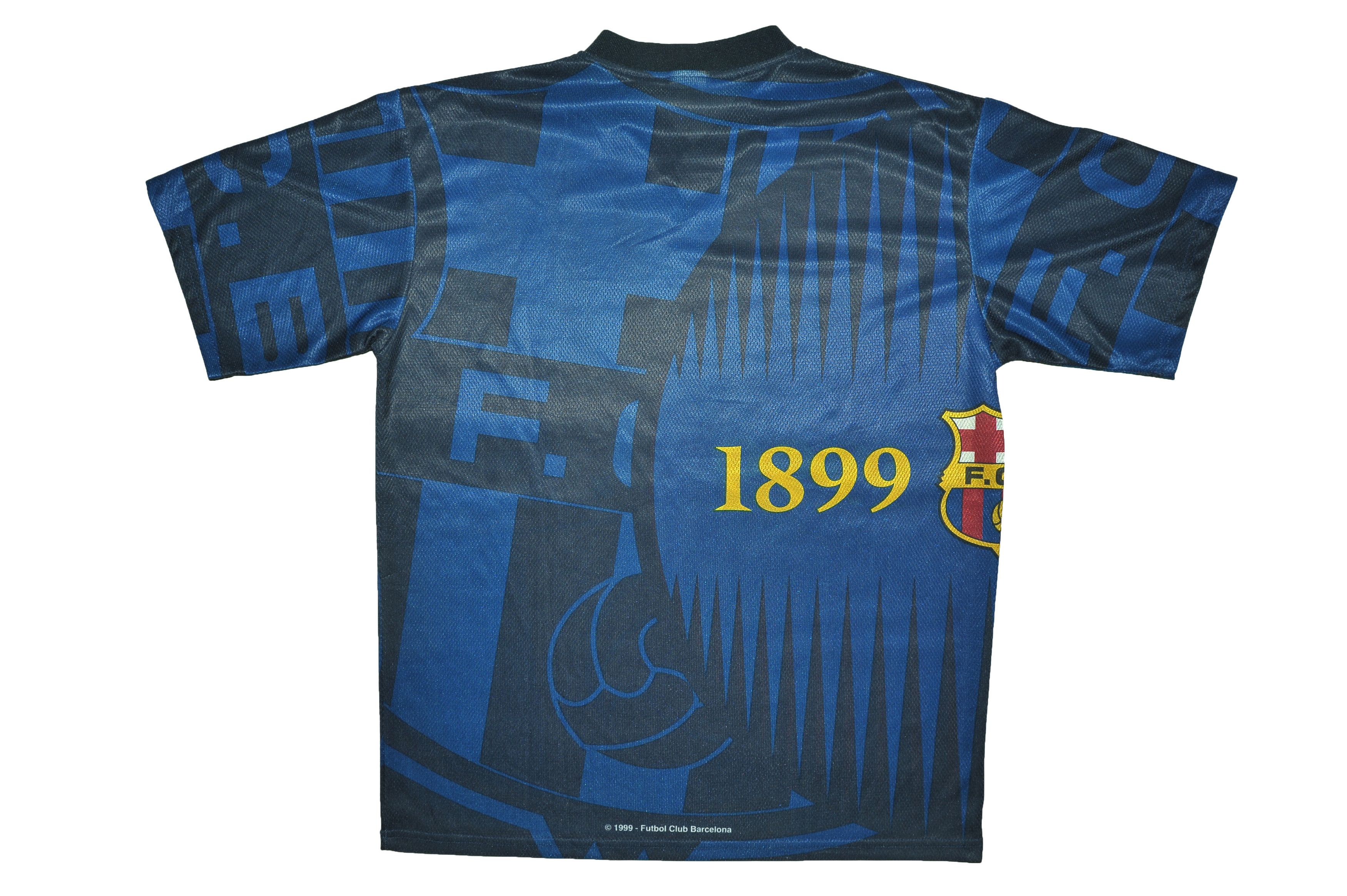 Other Vintage 90s FC Barcelona 100 Years Jersey Size US M / EU 48-50 / 2 - 2 Thumbnail
