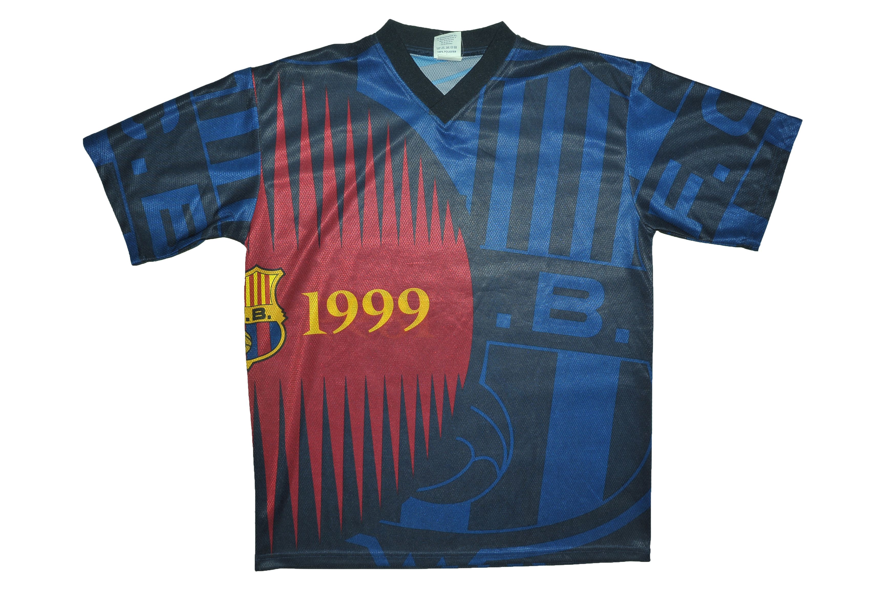 Other Vintage 90s FC Barcelona 100 Years Jersey Size US M / EU 48-50 / 2 - 1 Thumbnail