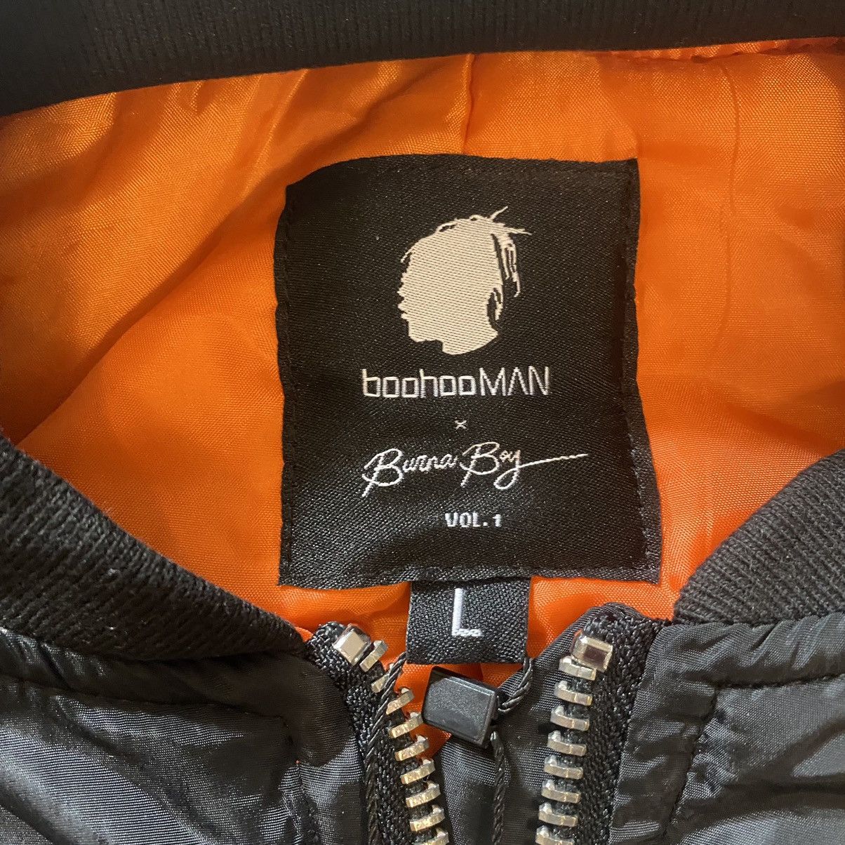 Boohoo Burna Boy Bomber Jacket With Utility Vest Size US L / EU 52-54 / 3 - 6 Thumbnail