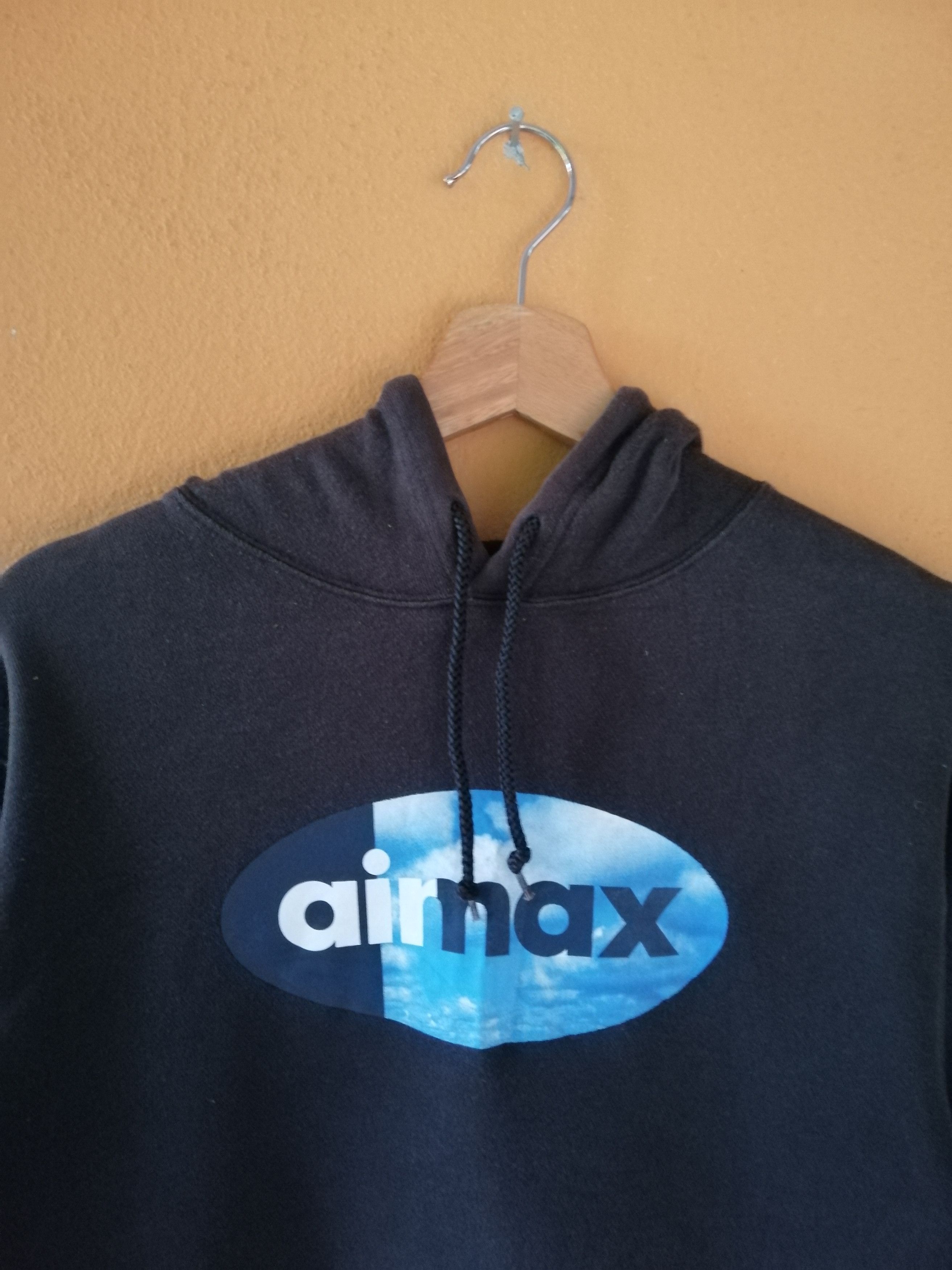 Nike Vintage NIKE AIR MAX Big Logo Hoodie Sweatshirt B19 Size US S / EU 44-46 / 1 - 6 Thumbnail