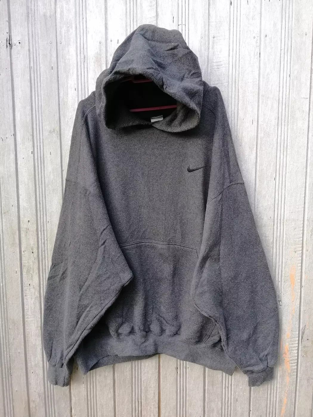 Nike Vintage XXL Nike Hoodie Small Logo Sweatshirt B9 Size US XXL / EU 58 / 5 - 2 Thumbnail