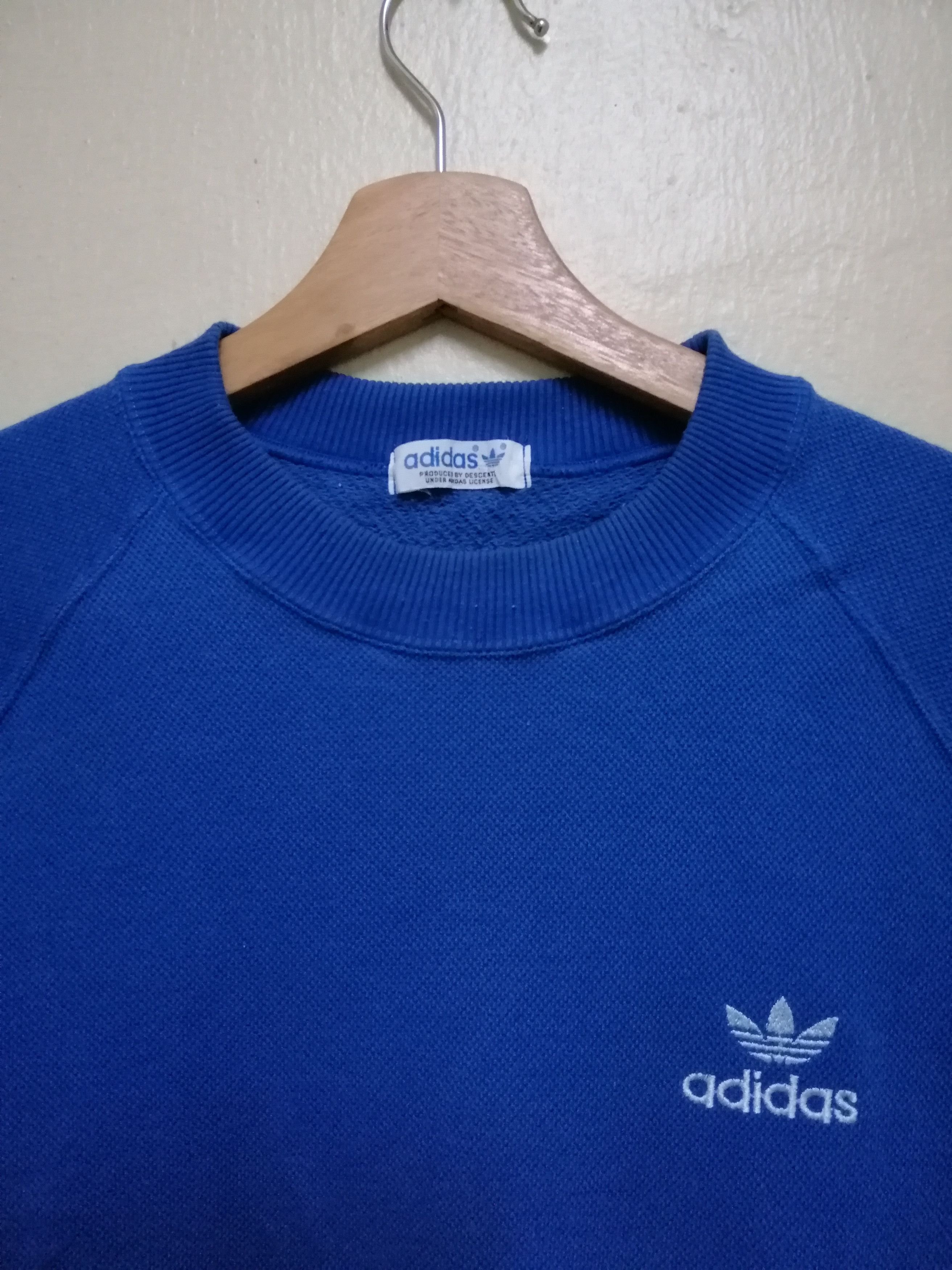 Adidas Vintage Adidas Trefoil Embroidery Sweatshirt B18 Size US M / EU 48-50 / 2 - 4 Thumbnail