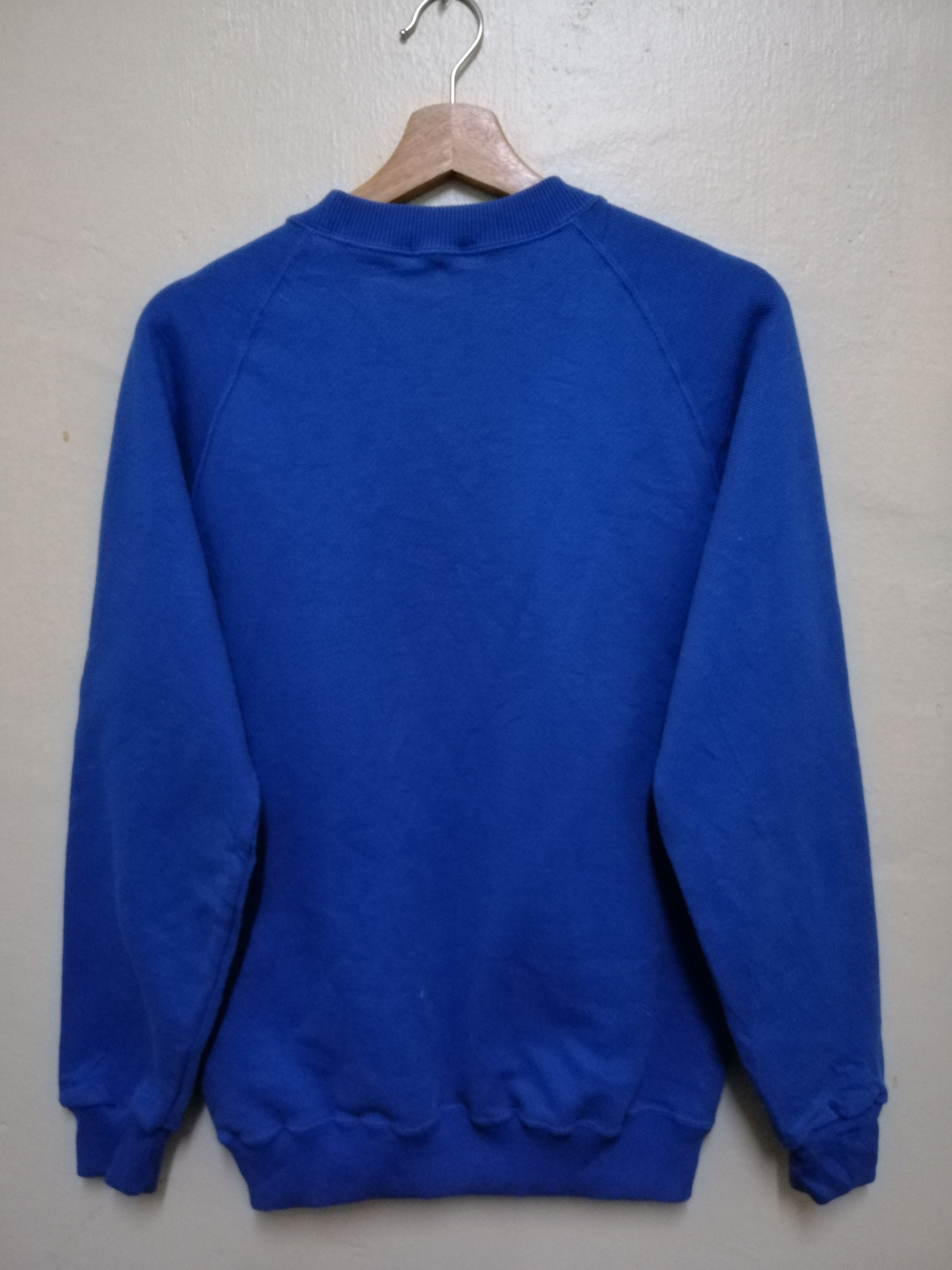 Adidas Vintage Adidas Trefoil Embroidery Sweatshirt B18 Size US M / EU 48-50 / 2 - 2 Thumbnail