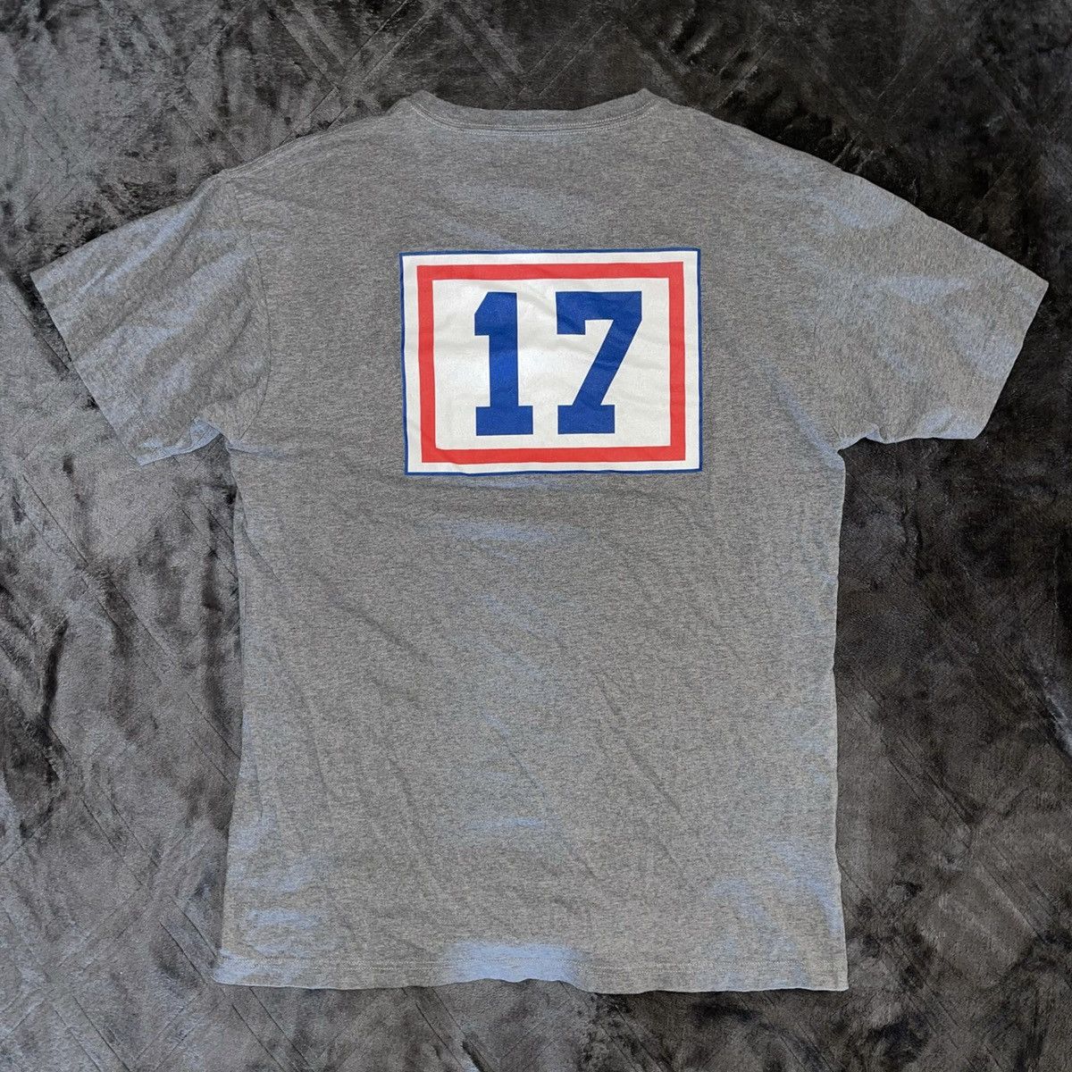 Just Don × Mitchell & Ness Just Don Mitchell & Ness SAMPLE 17 grey referee whistle tee Size US L / EU 52-54 / 3 - 2 Thumbnail