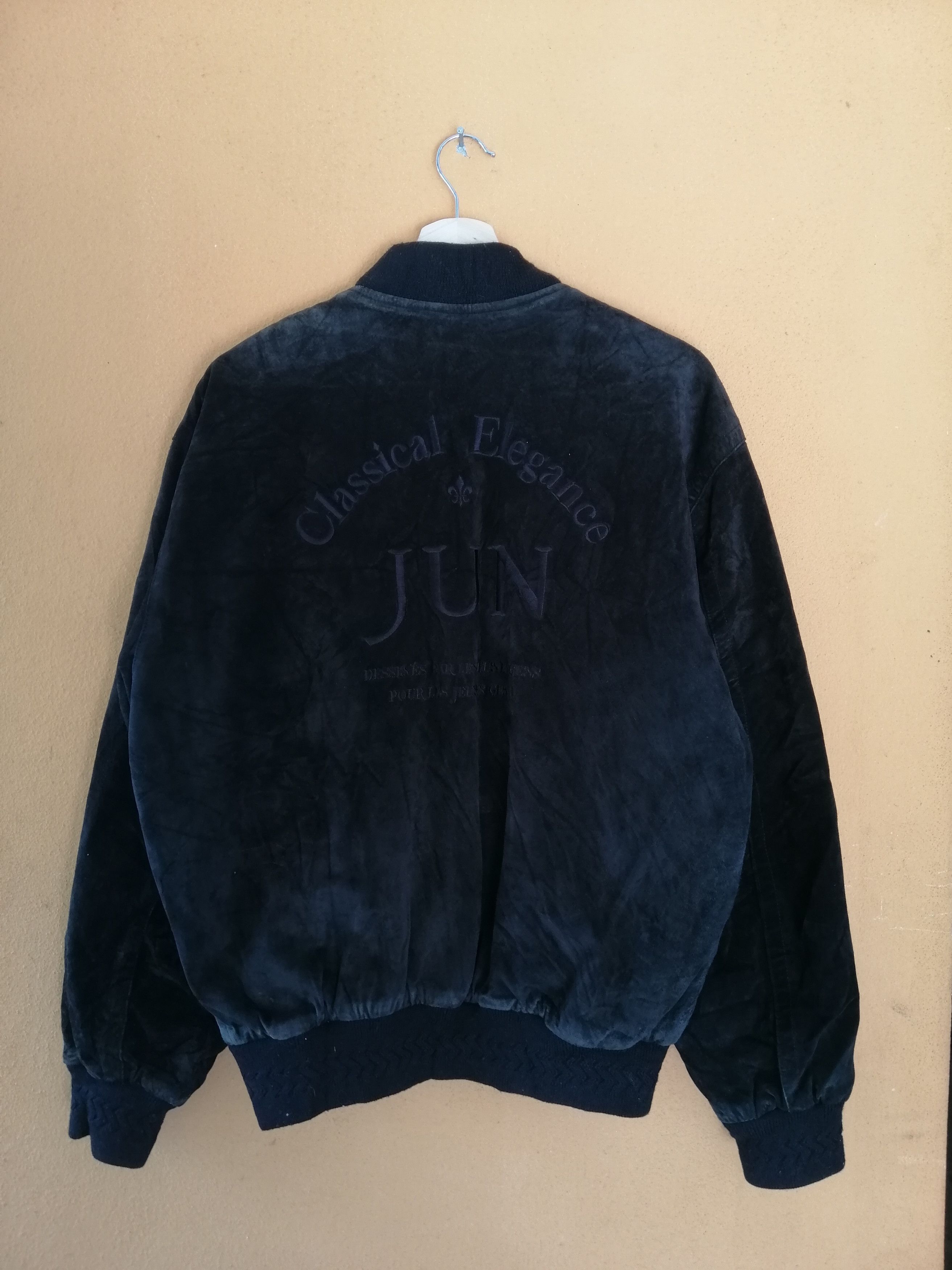 Jun Takahashi Vintage JUN Men Leather Suede Jacket Big Logo B22 Size US M / EU 48-50 / 2 - 1 Thumbnail