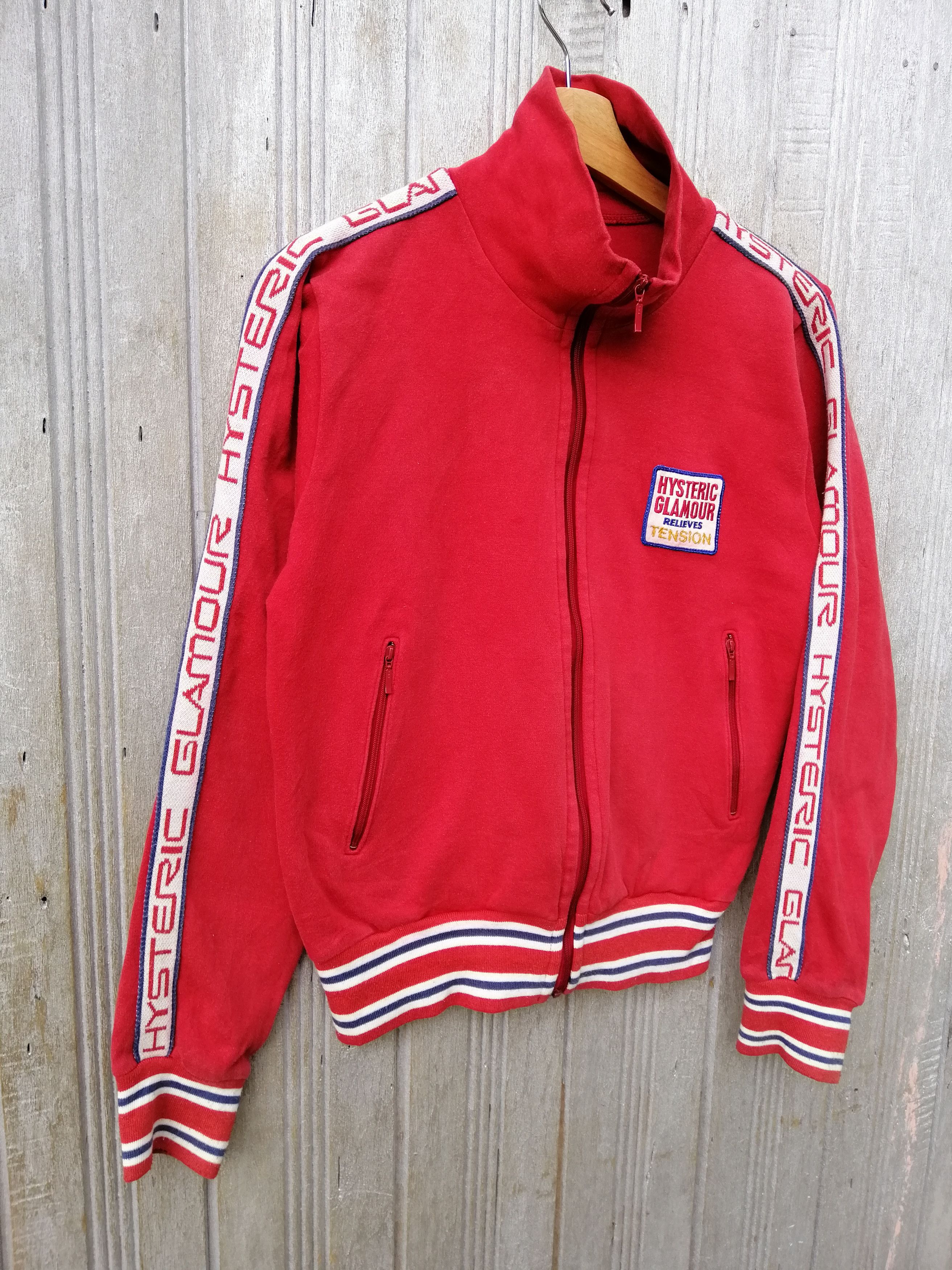 Hysteric Glamour × Japanese Brand Hysteric Glamour Side Tape Zipper Up Sweatshirt B20 Size US S / EU 44-46 / 1 - 2 Thumbnail