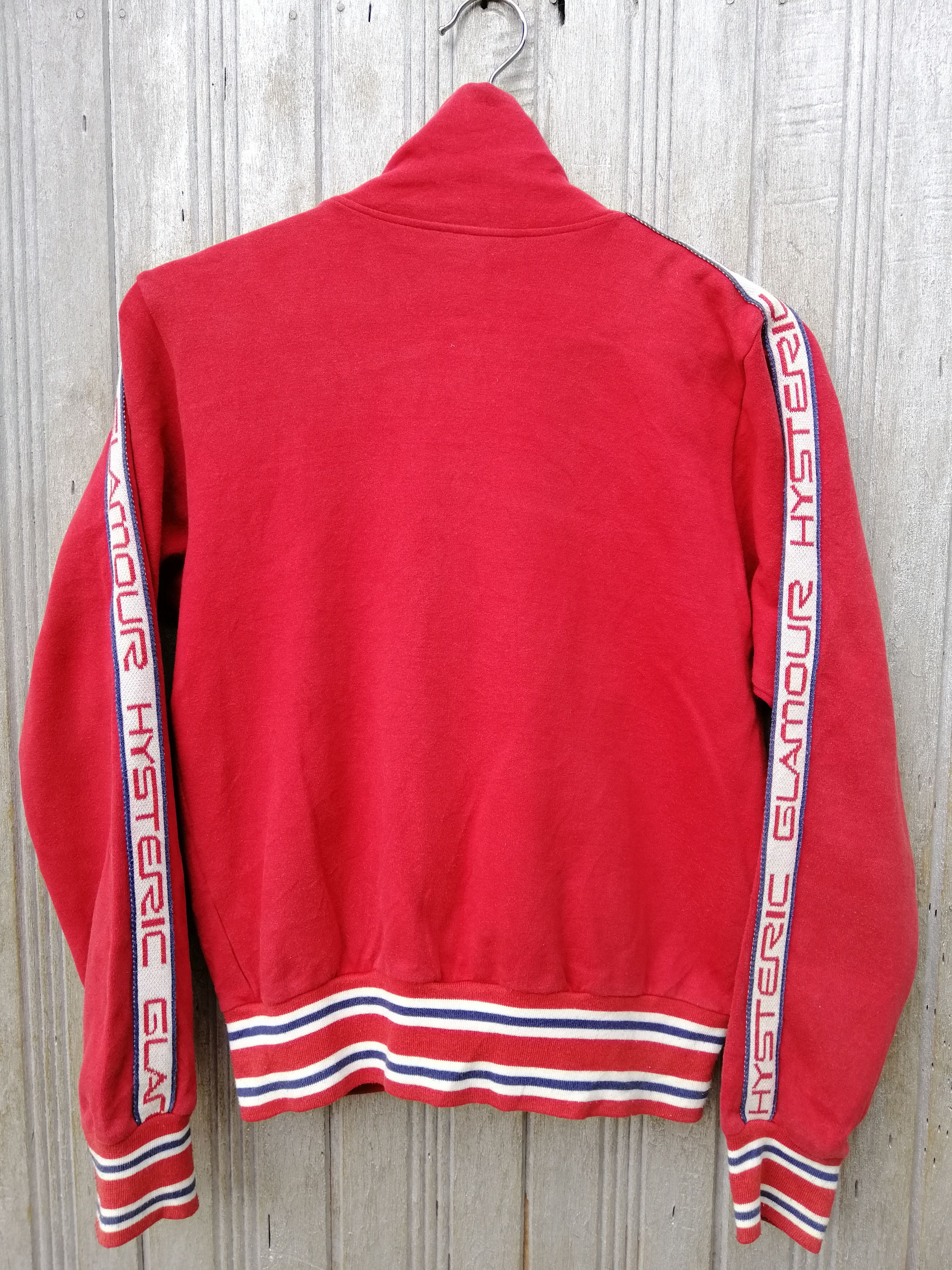 Hysteric Glamour × Japanese Brand Hysteric Glamour Side Tape Zipper Up Sweatshirt B20 Size US S / EU 44-46 / 1 - 4 Thumbnail