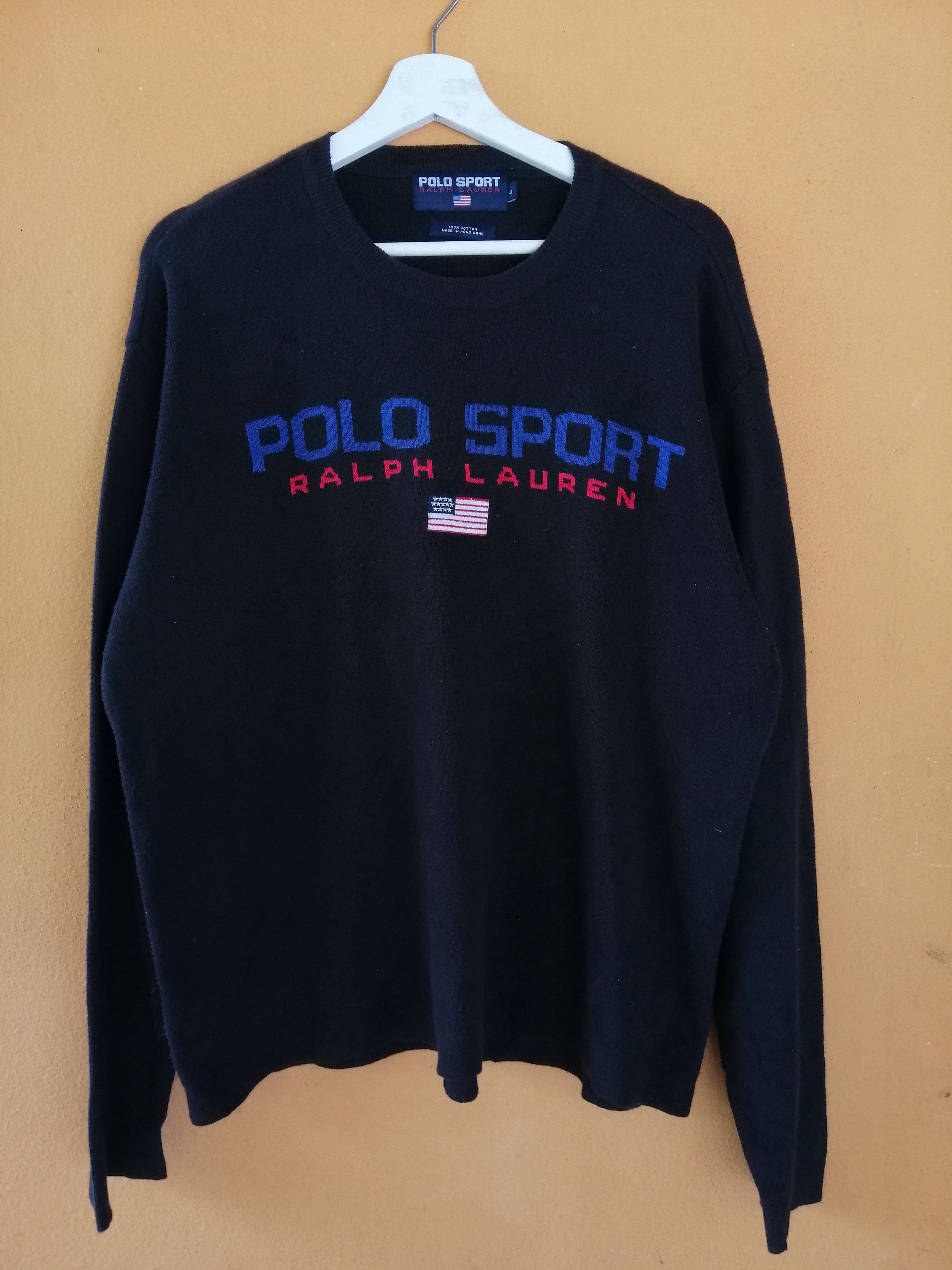 Polo Ralph Lauren Vintage Polo Sport Ralph Lauren Big Logo sweatshirt B19 Size US L / EU 52-54 / 3 - 6 Thumbnail