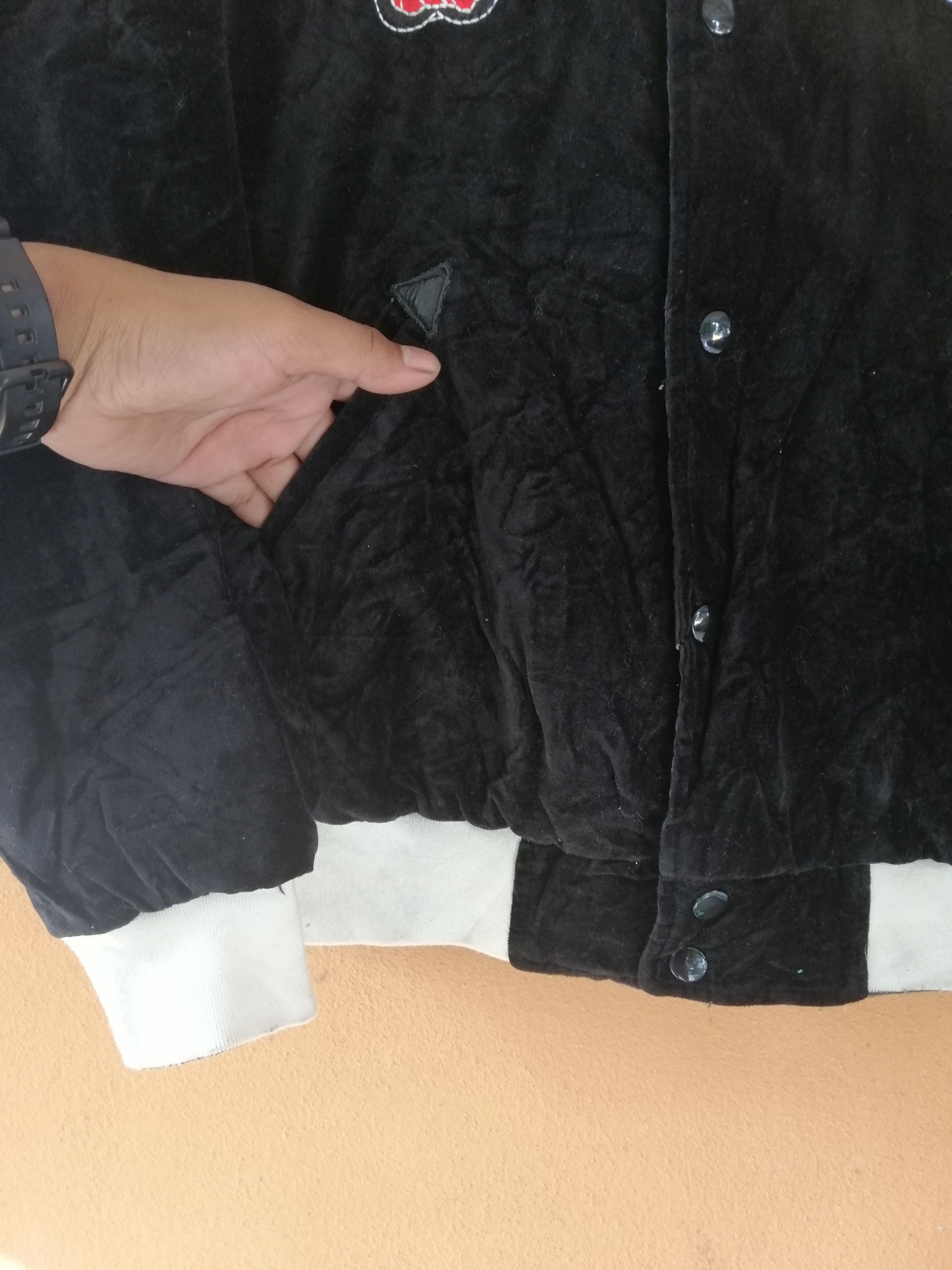 Huf SUKAJAN Black CAT Riversible Satin Line Jacket Black Size US M / EU 48-50 / 2 - 10 Thumbnail