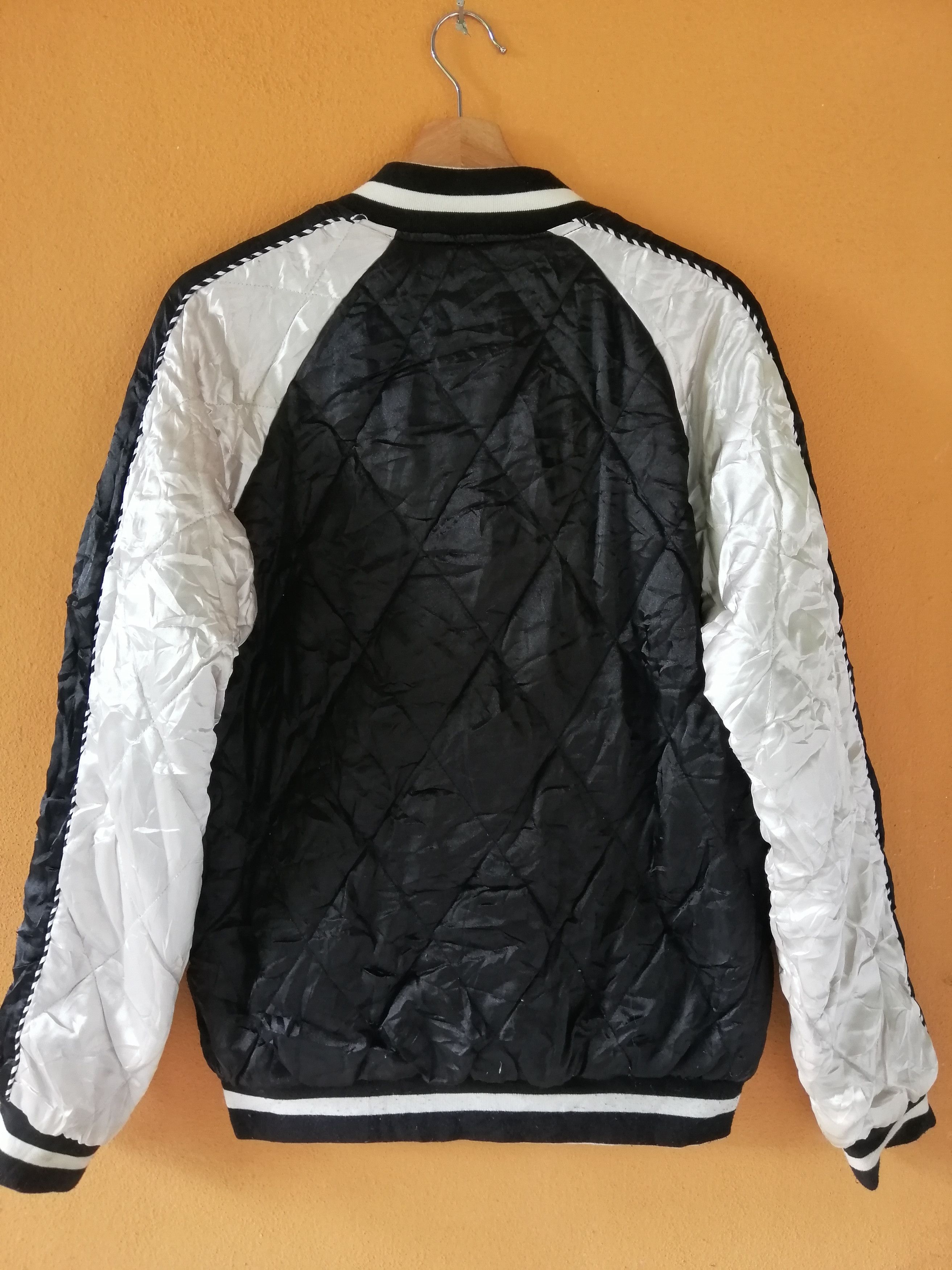 Huf SUKAJAN Black CAT Riversible Satin Line Jacket Black Size US M / EU 48-50 / 2 - 2 Thumbnail
