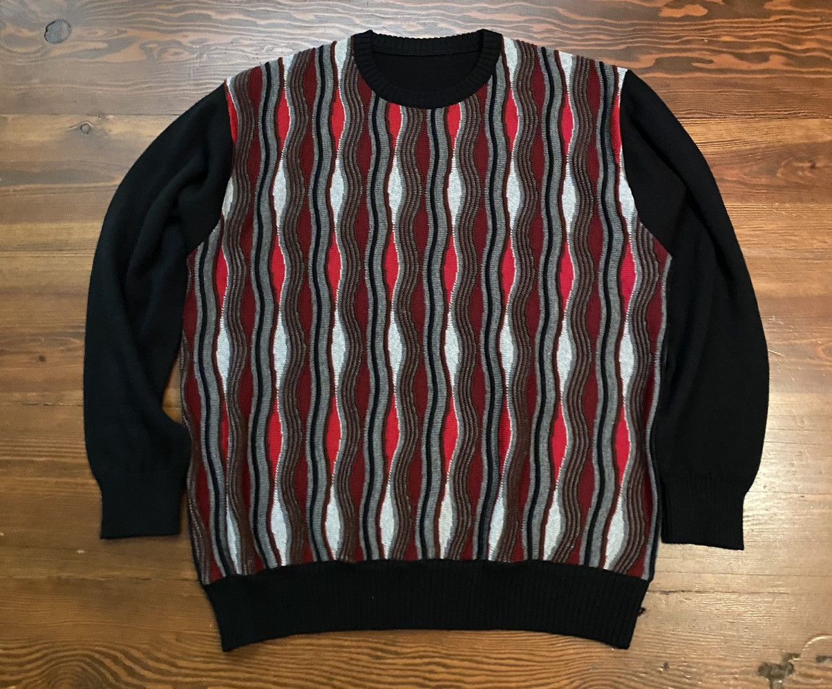 Other × Vintage Vintage 90’s Coogi Style Knit Sweater Size US L / EU 52-54 / 3 - 1 Thumbnail