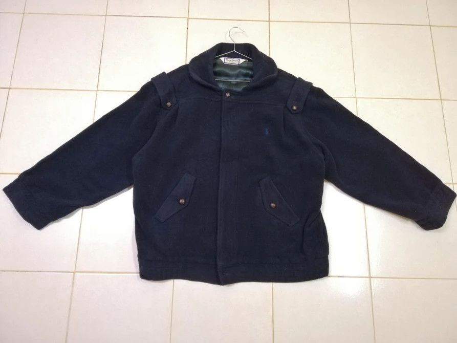 Yves Saint Laurent Vintage YSL Yves Saint Laurent Menswear Wool Jacket Size US XXL / EU 58 / 5 - 3 Thumbnail