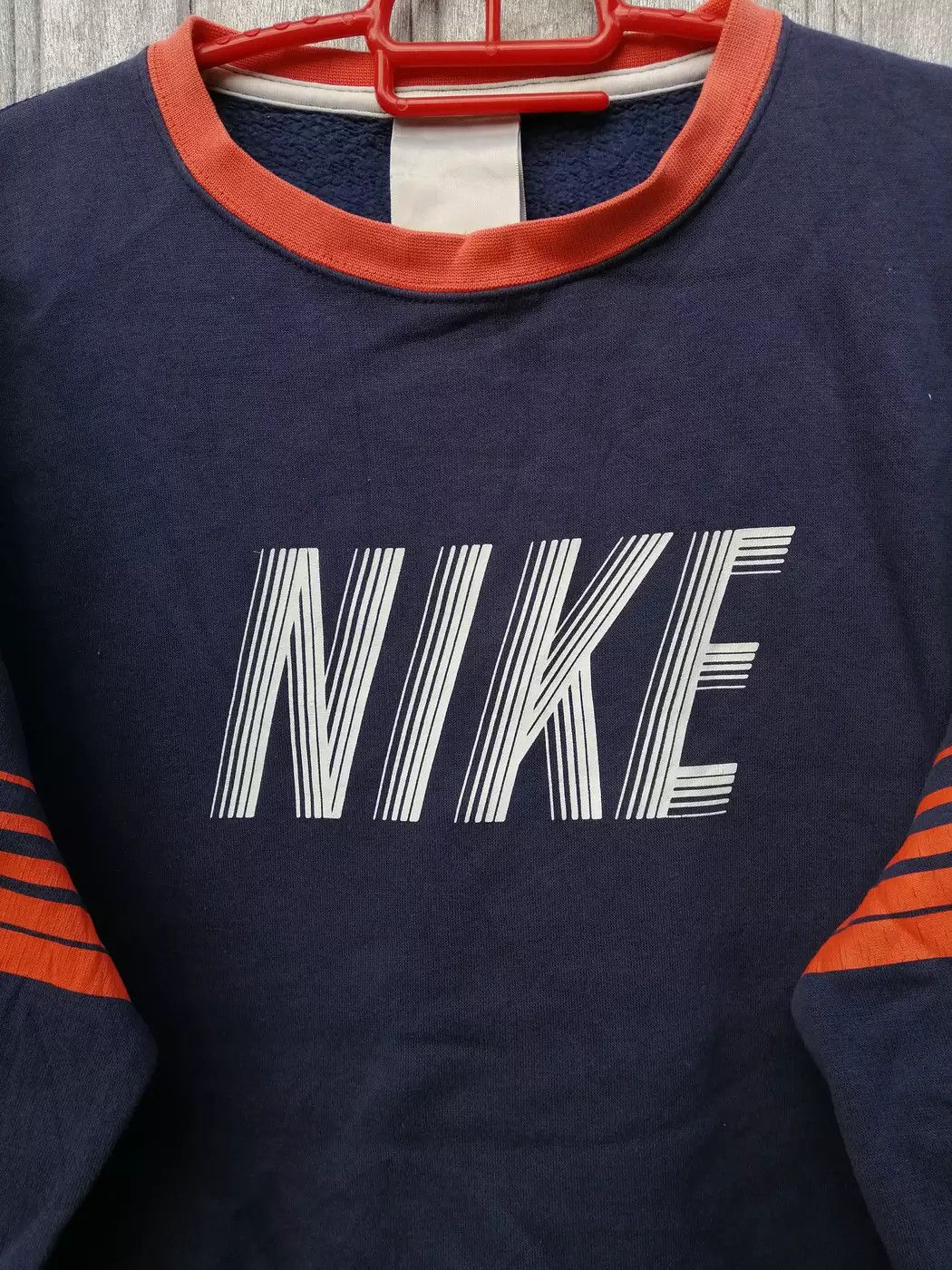 Nike VINTAGE NIKE SPELL OUT LOGO SWEATSHIRT NICE DESIGN Size US M / EU 48-50 / 2 - 2 Thumbnail