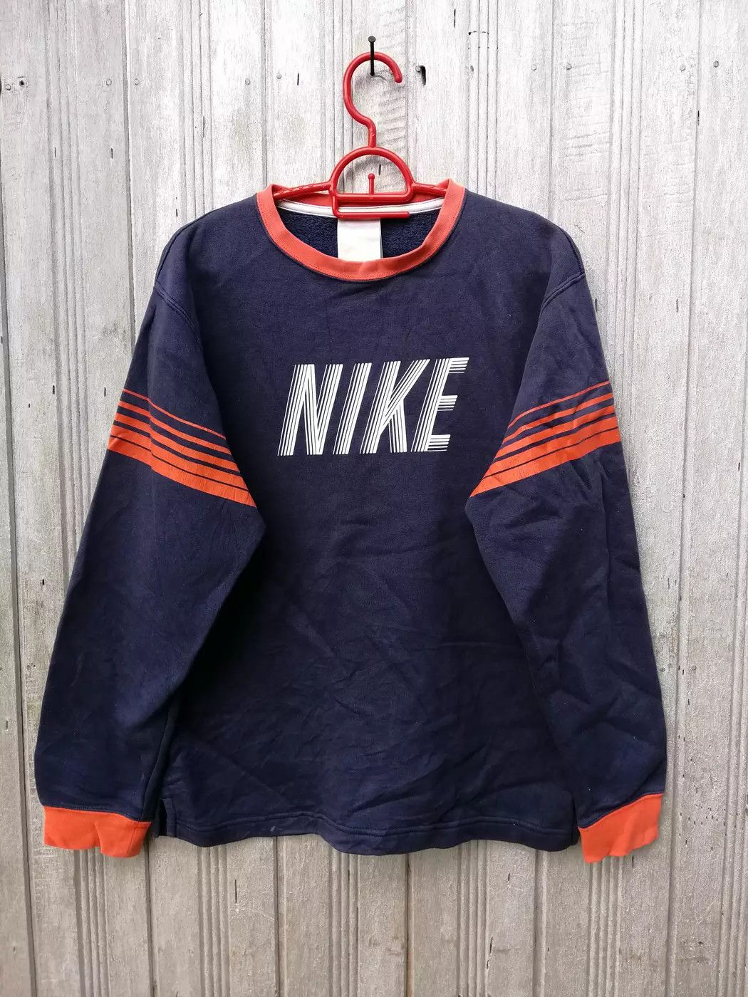 Nike VINTAGE NIKE SPELL OUT LOGO SWEATSHIRT NICE DESIGN Size US M / EU 48-50 / 2 - 1 Thumbnail