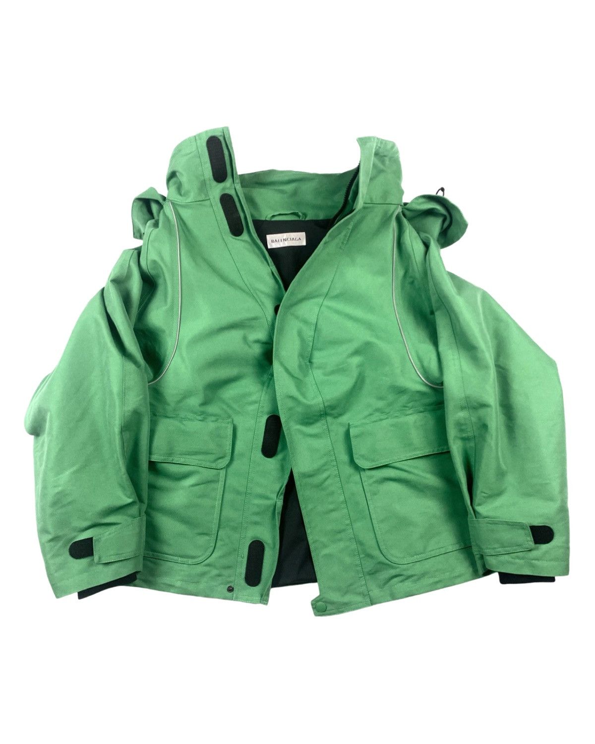 Balenciaga RARE COLORWAY!! Green Swing Parka / ski Parka jacket 