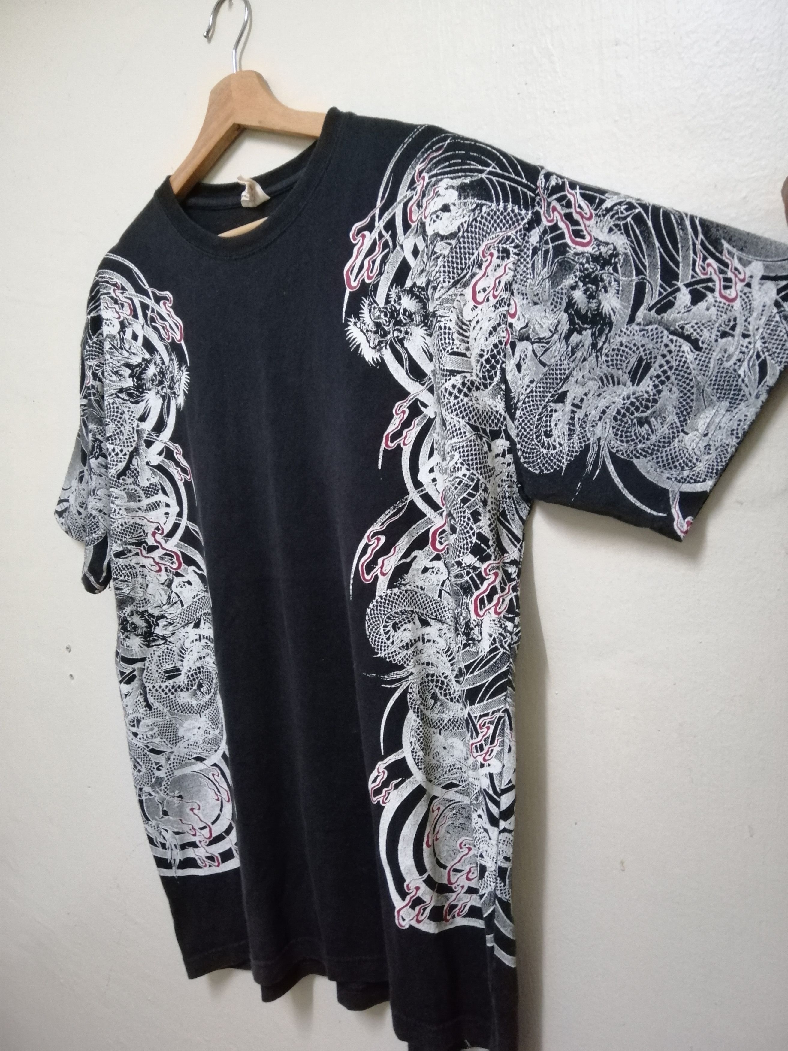 Japanese Brand Vintage SUKAJAN TSHIRT Dragon Nice Design Size US L / EU 52-54 / 3 - 2 Thumbnail